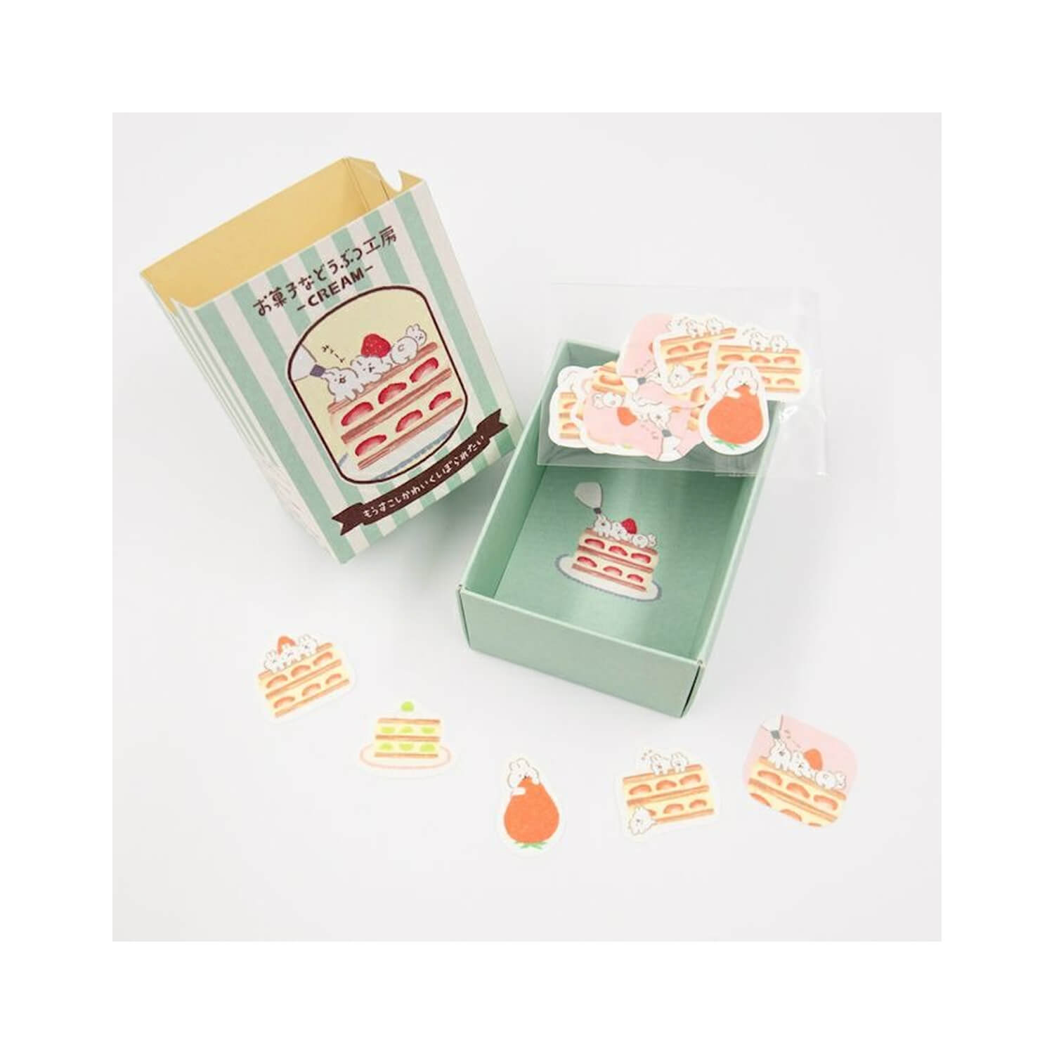 Furukawa Shiko Flake Stickers Box – Bunny Sweets Atelier