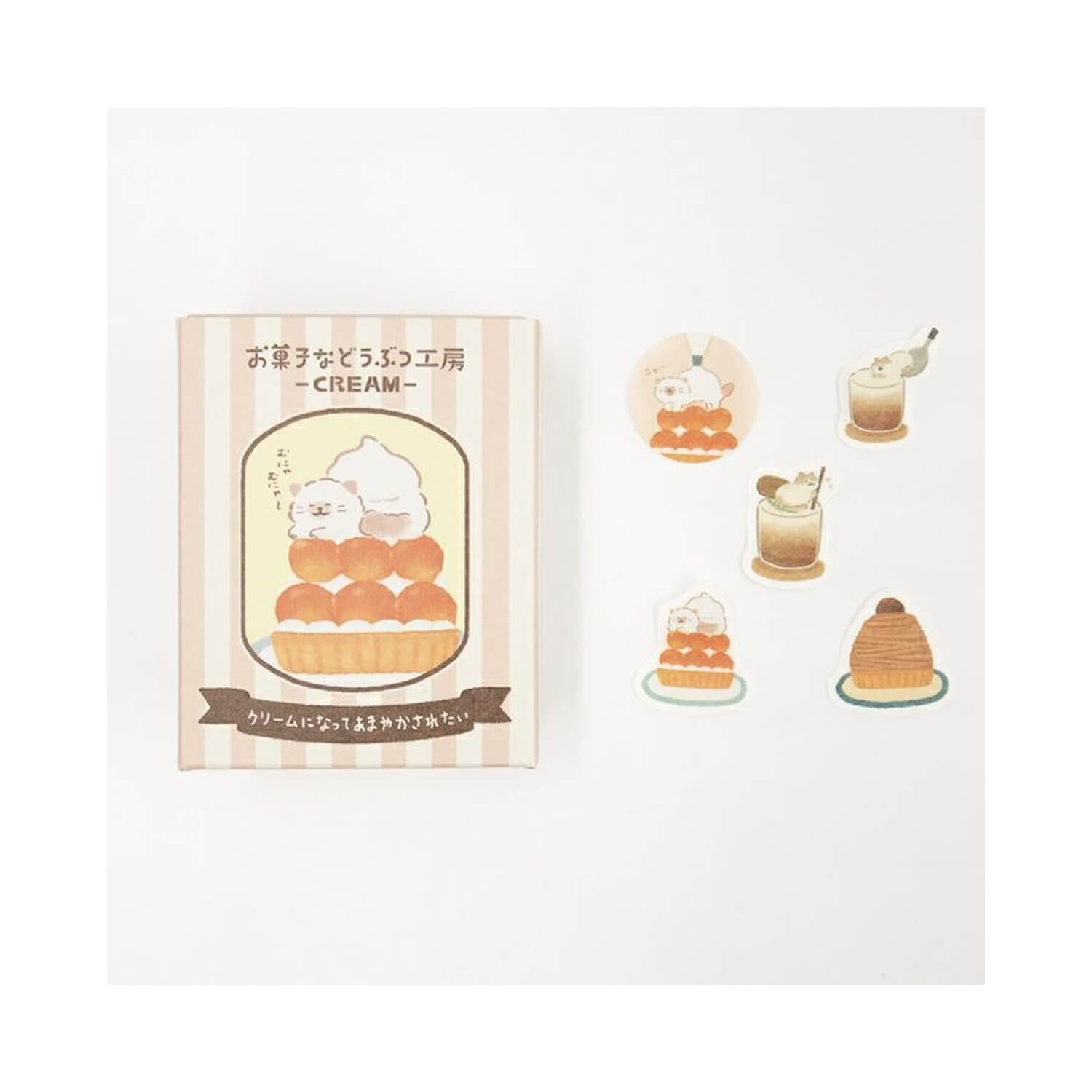 Furukawa Shiko Flake Stickers Box – Cat Sweets Atelier