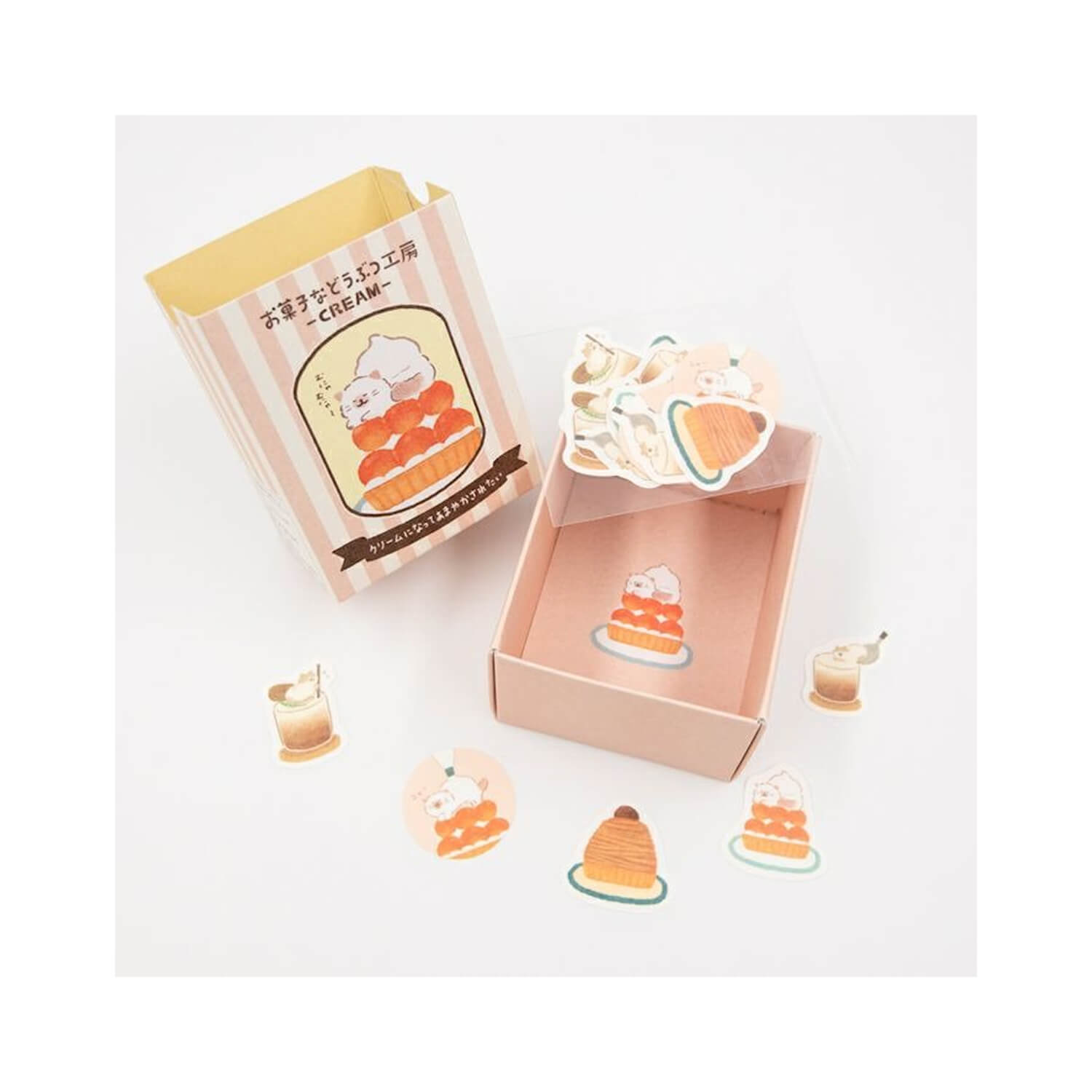 Furukawa Shiko Flake Stickers Box – Cat Sweets Atelier