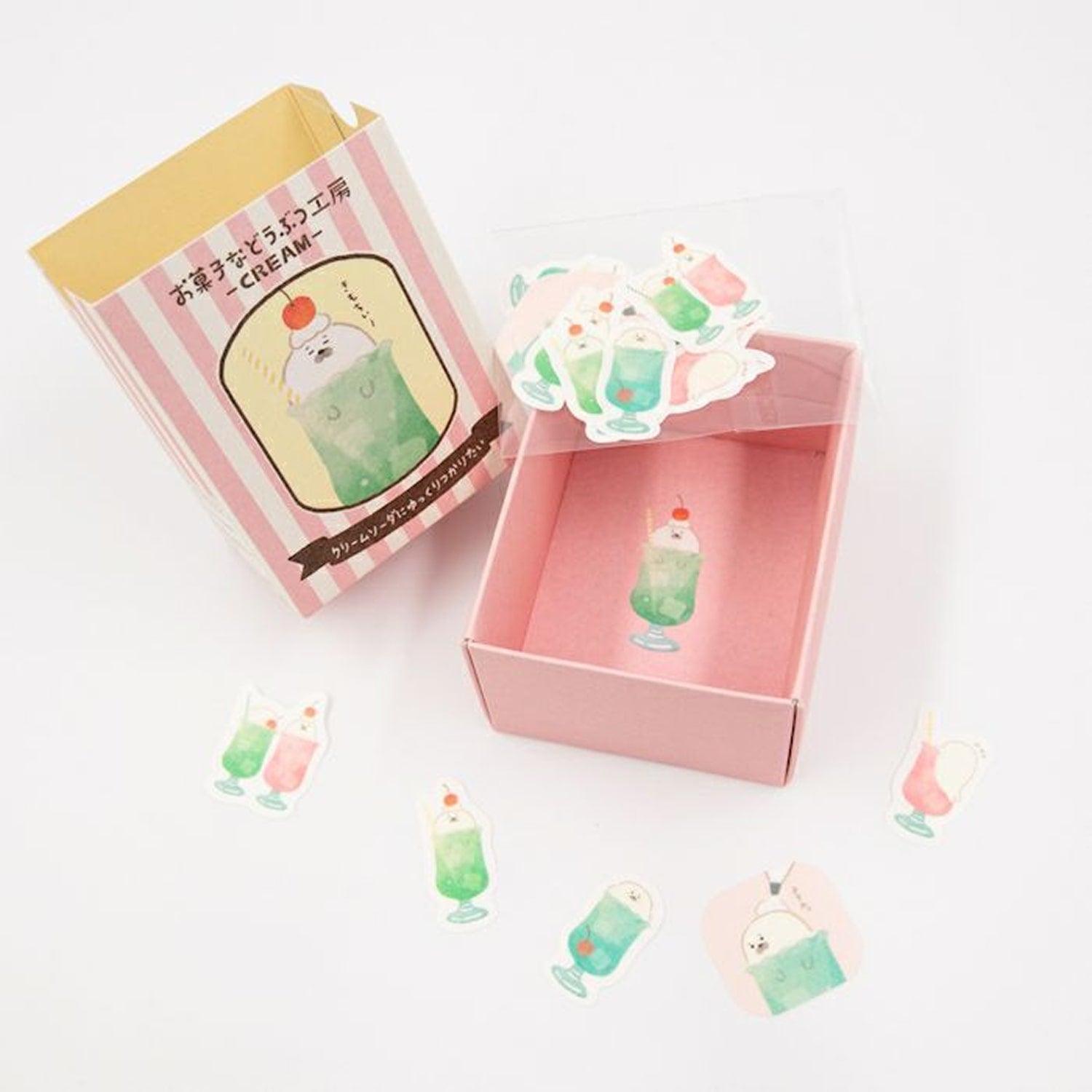 Furukawa Shiko Flake Stickers Box – Seal Sweets Atelier