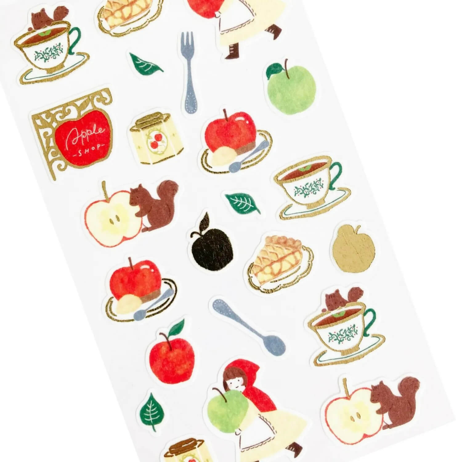 Furukawa Shiko Foil Sticker Sheet – Apple Shop