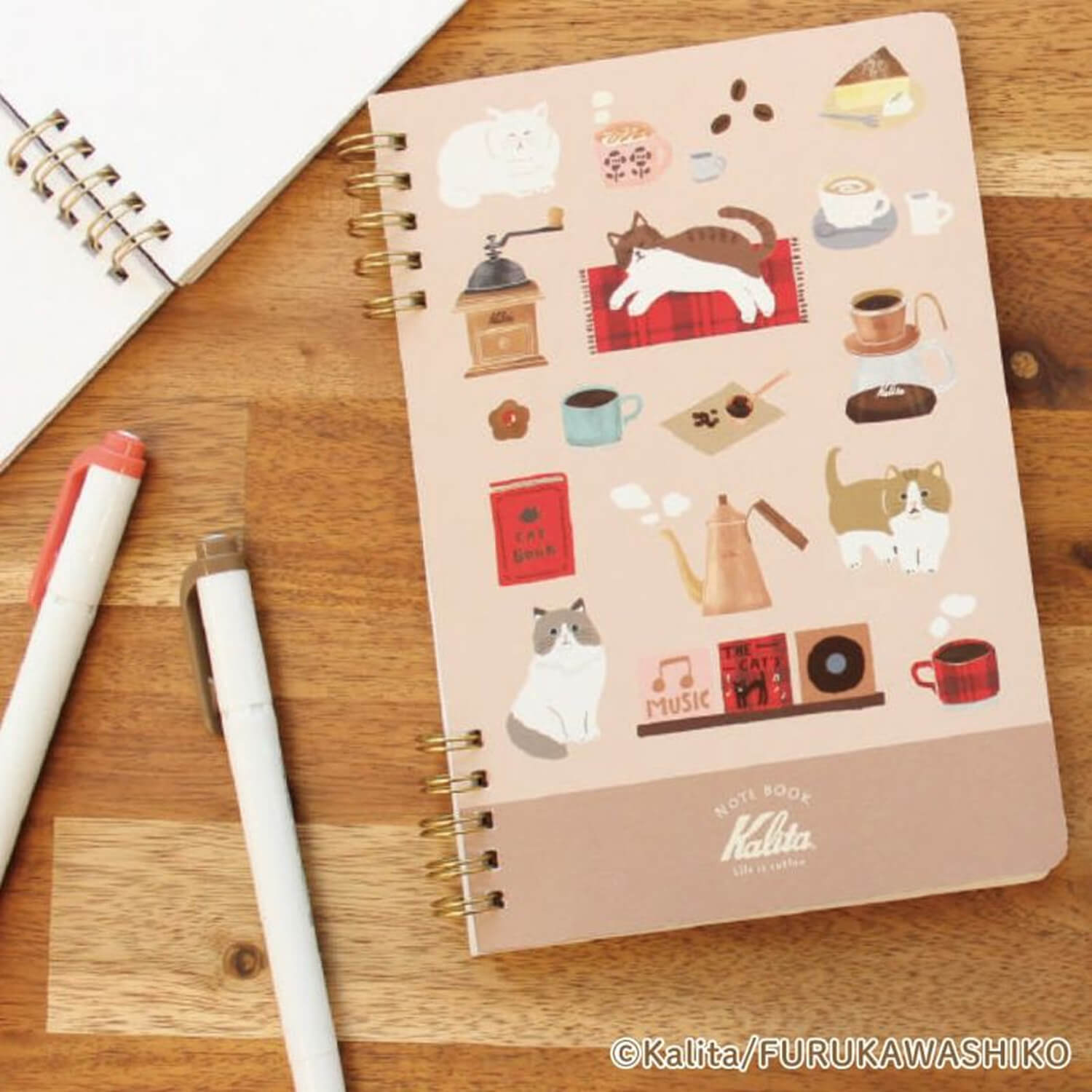 Furukawa Shiko x Kalita B6 Ring Notebook – B