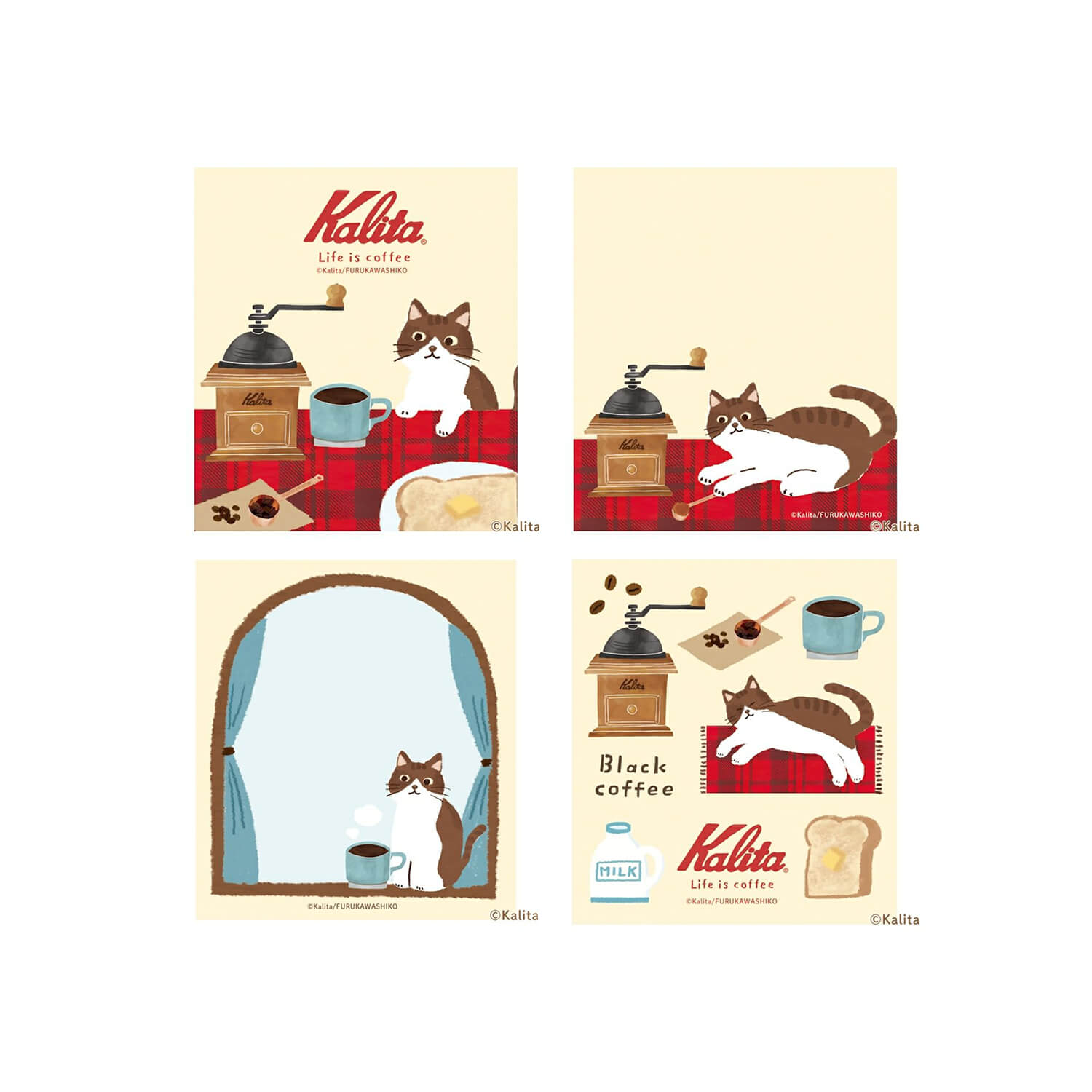 Furukawa Shiko x Kalita Memo Pad – Black Coffee