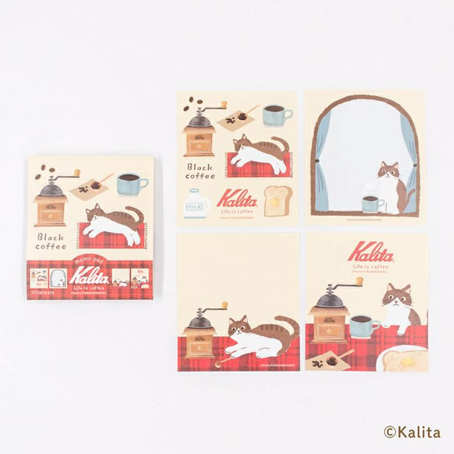 Furukawa Shiko x Kalita Memo Pad – Black Coffee
