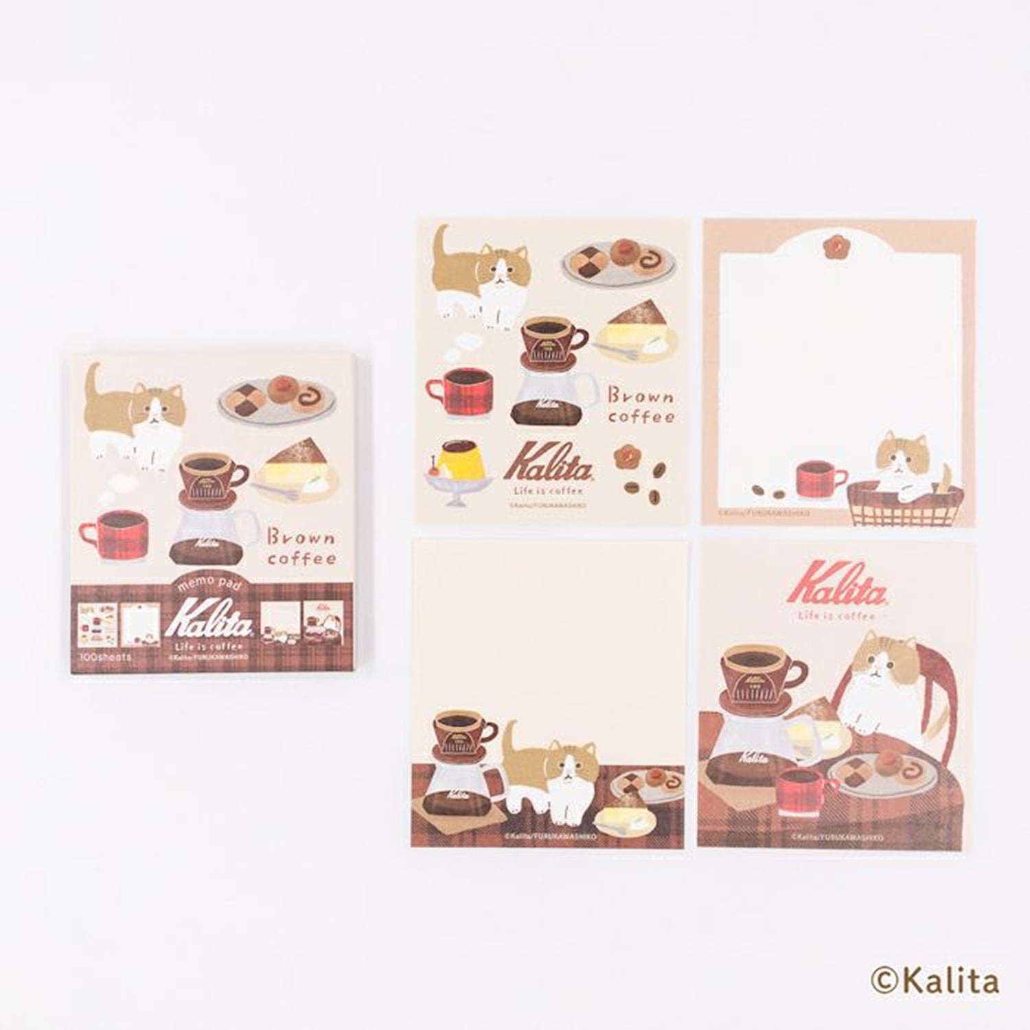 Furukawa Shiko x Kalita Memo Pad – Brown Coffee