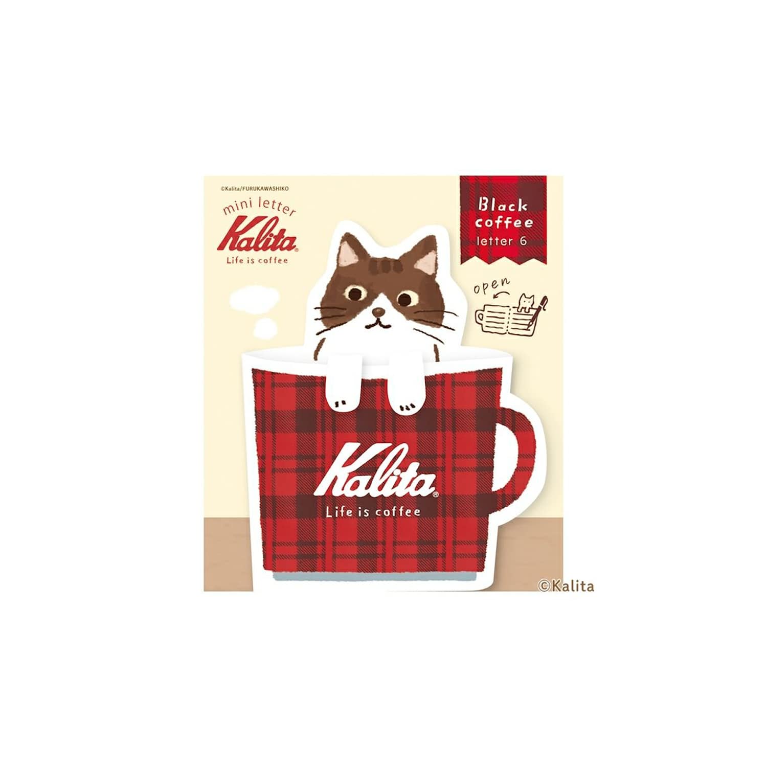 Furukawa Shiko x Kalita Mini Letter Pack – Black Coffee