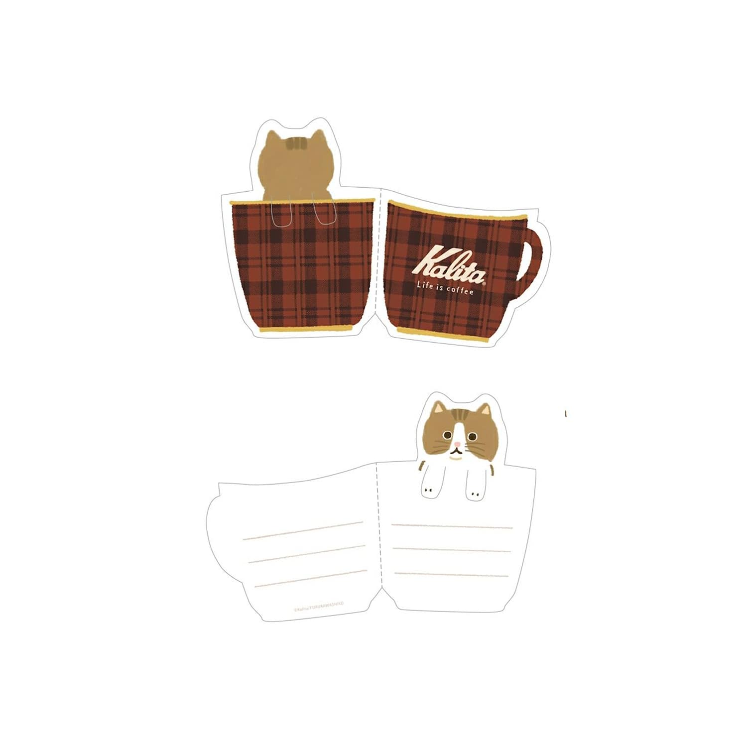 Furukawa Shiko x Kalita Mini Letter Pack – Brown Coffee