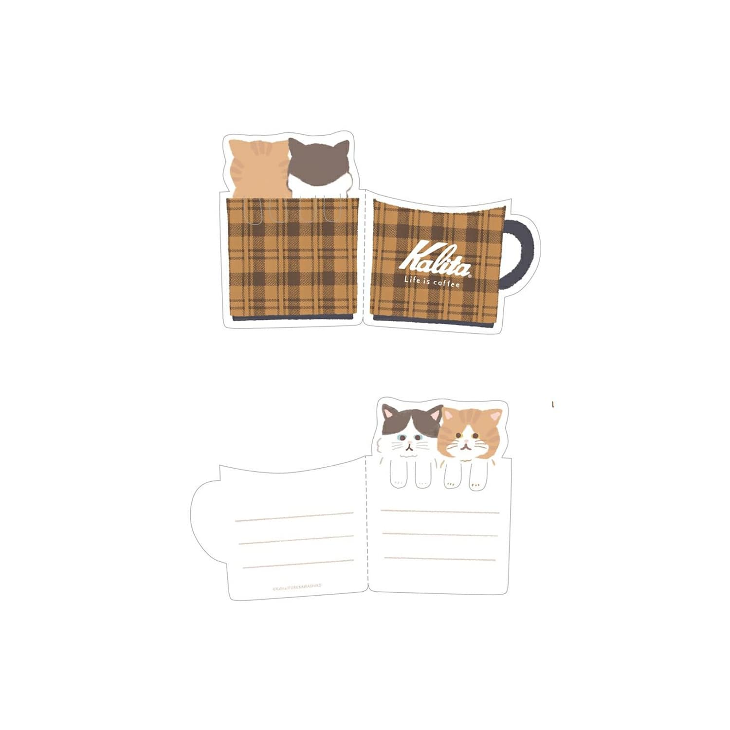 Furukawa Shiko x Kalita Mini Letter Pack – Caramel Coffee