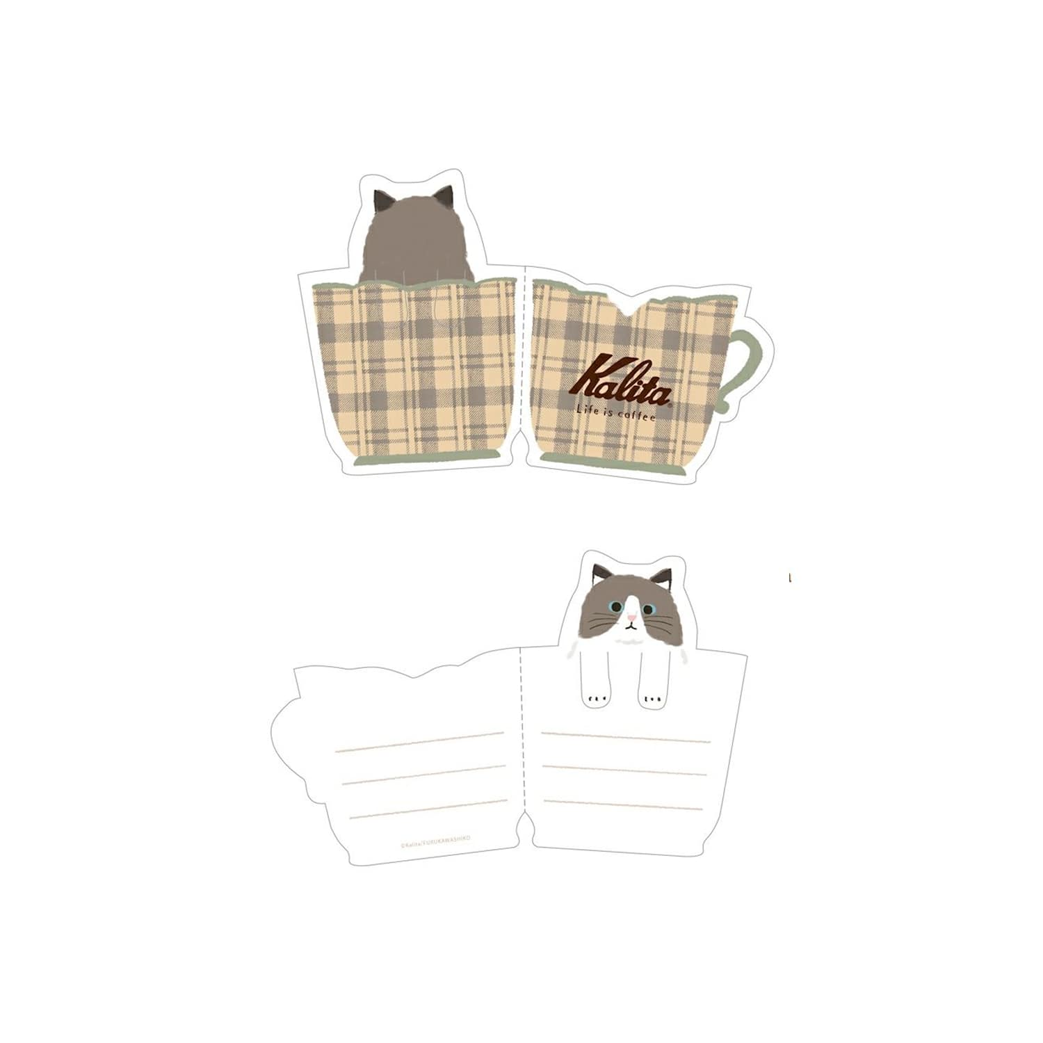 Furukawa Shiko x Kalita Mini Letter Pack – White Coffee