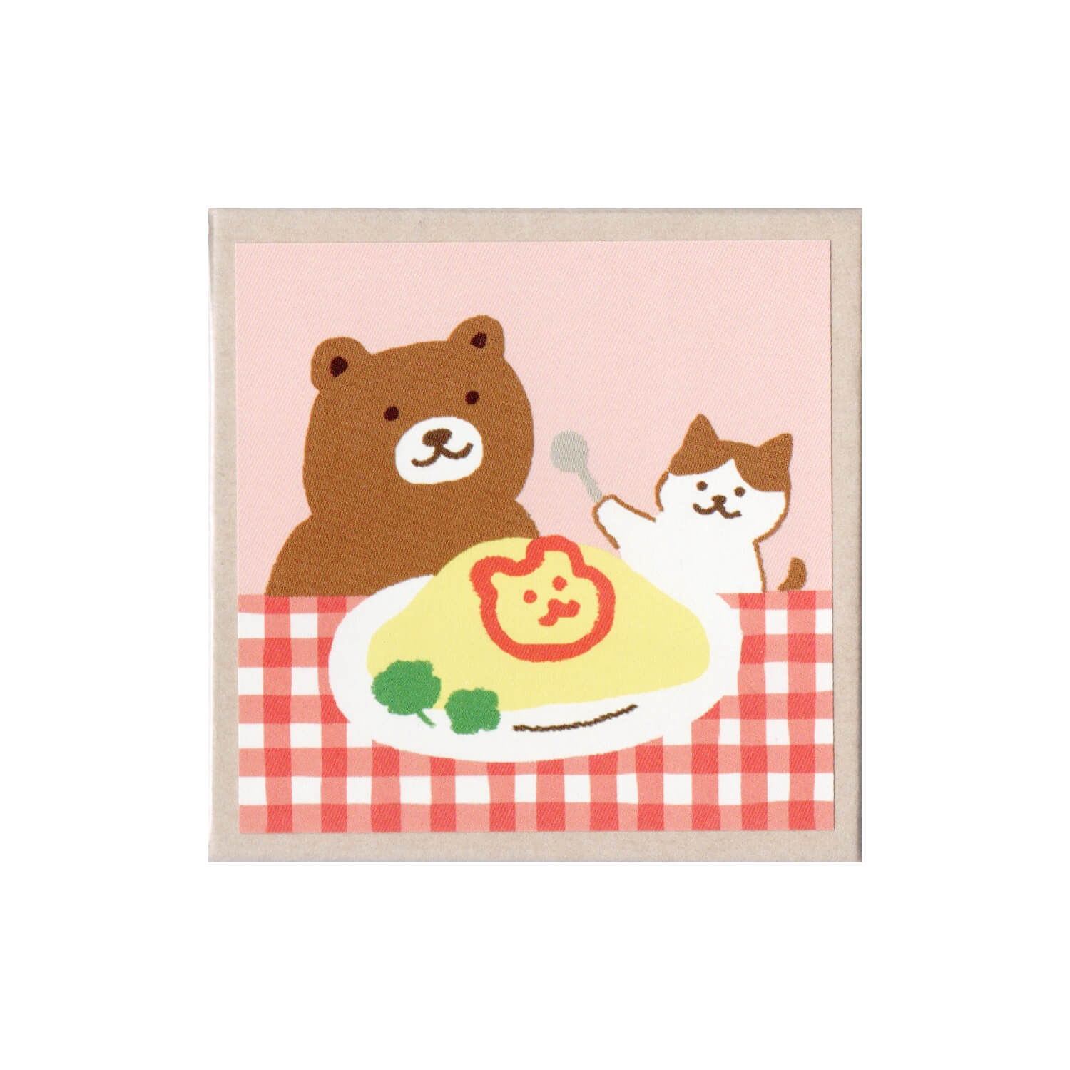 Furukawa Shiko × Kumazawa Memo Sheet Box – Omurice