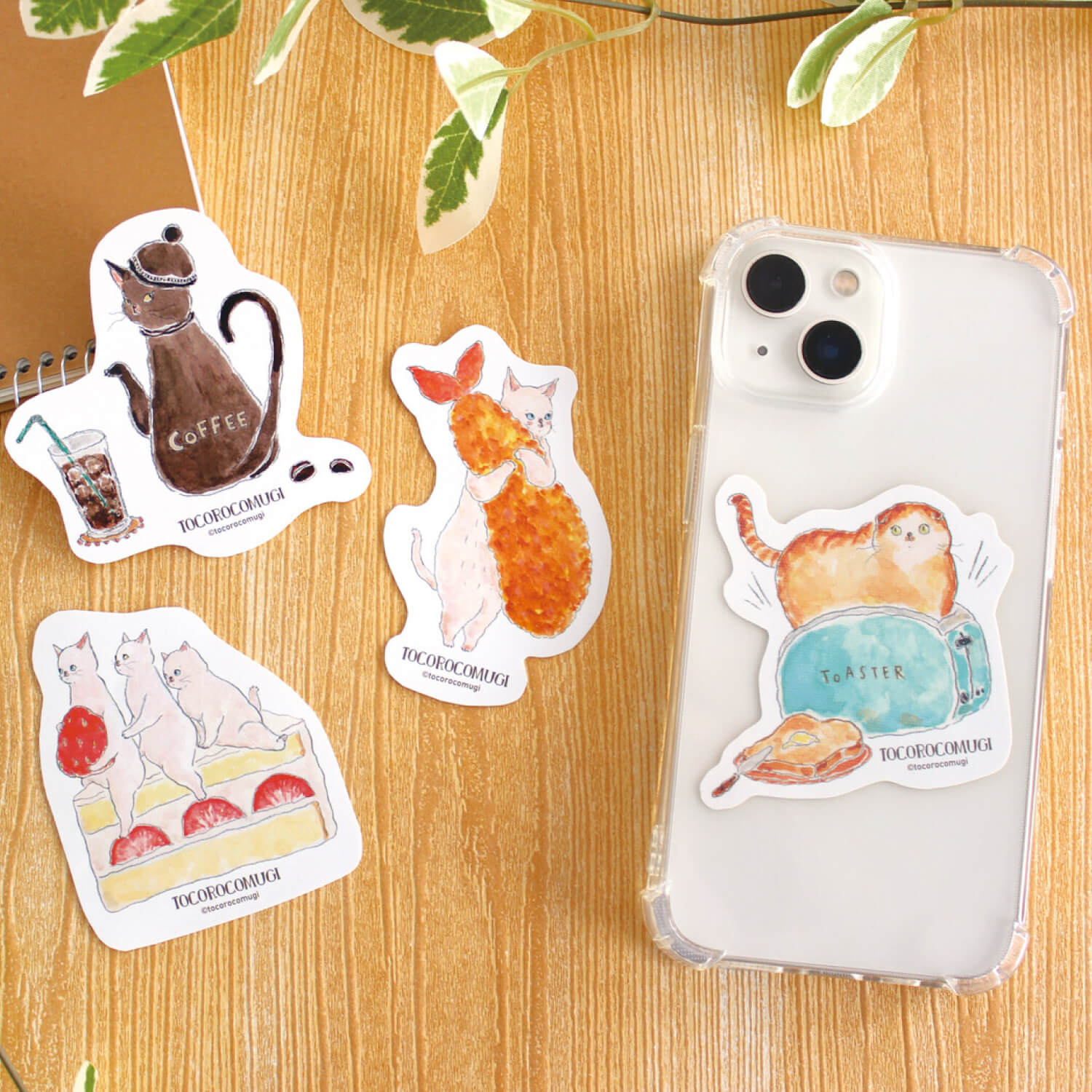 Furukawa Shiko × Tokorokomugi PVC Sticker