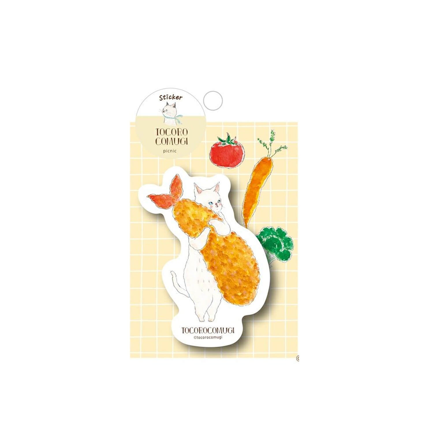 Furukawa Shiko × Tokorokomugi PVC Sticker