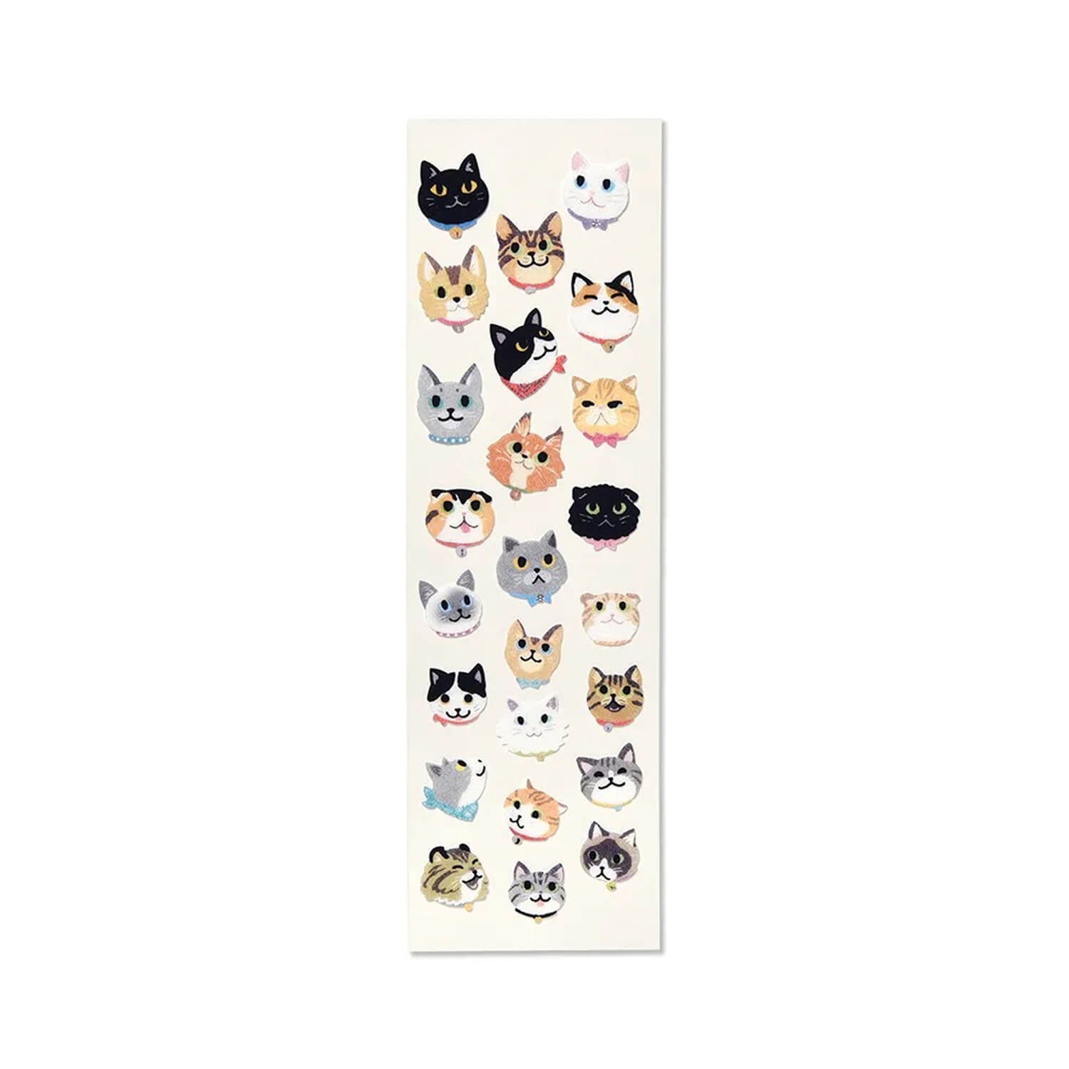 G.C. Press Flocky Sticker – Cat Faces