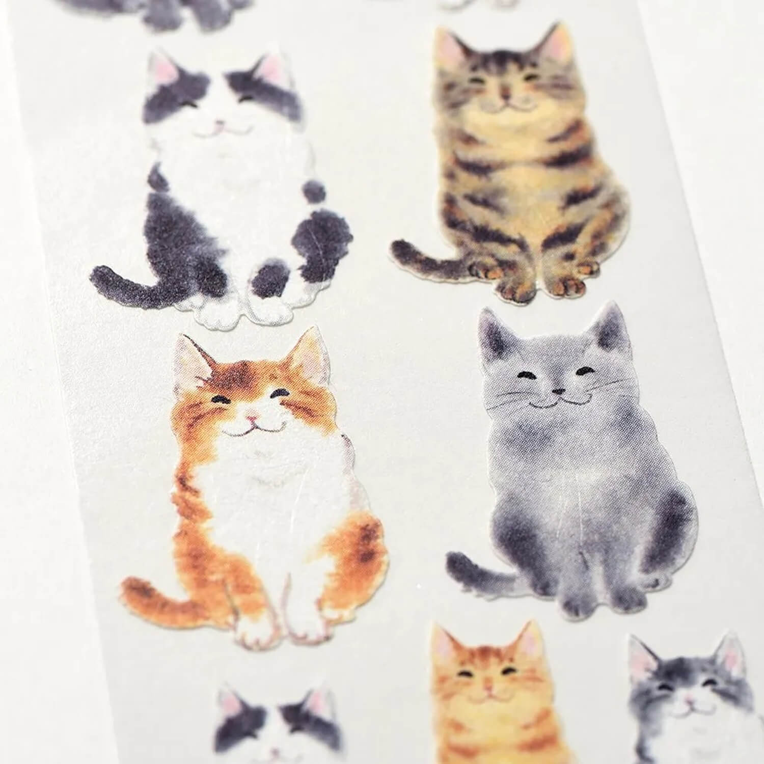 G.C. Press Washi Sticker – Cat Moments
