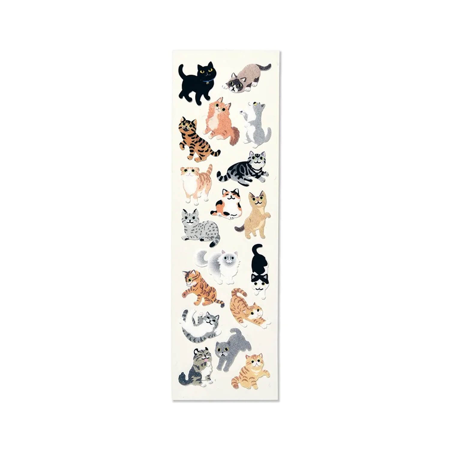 G.C. Press Flocky Sticker – Cats at Leisure