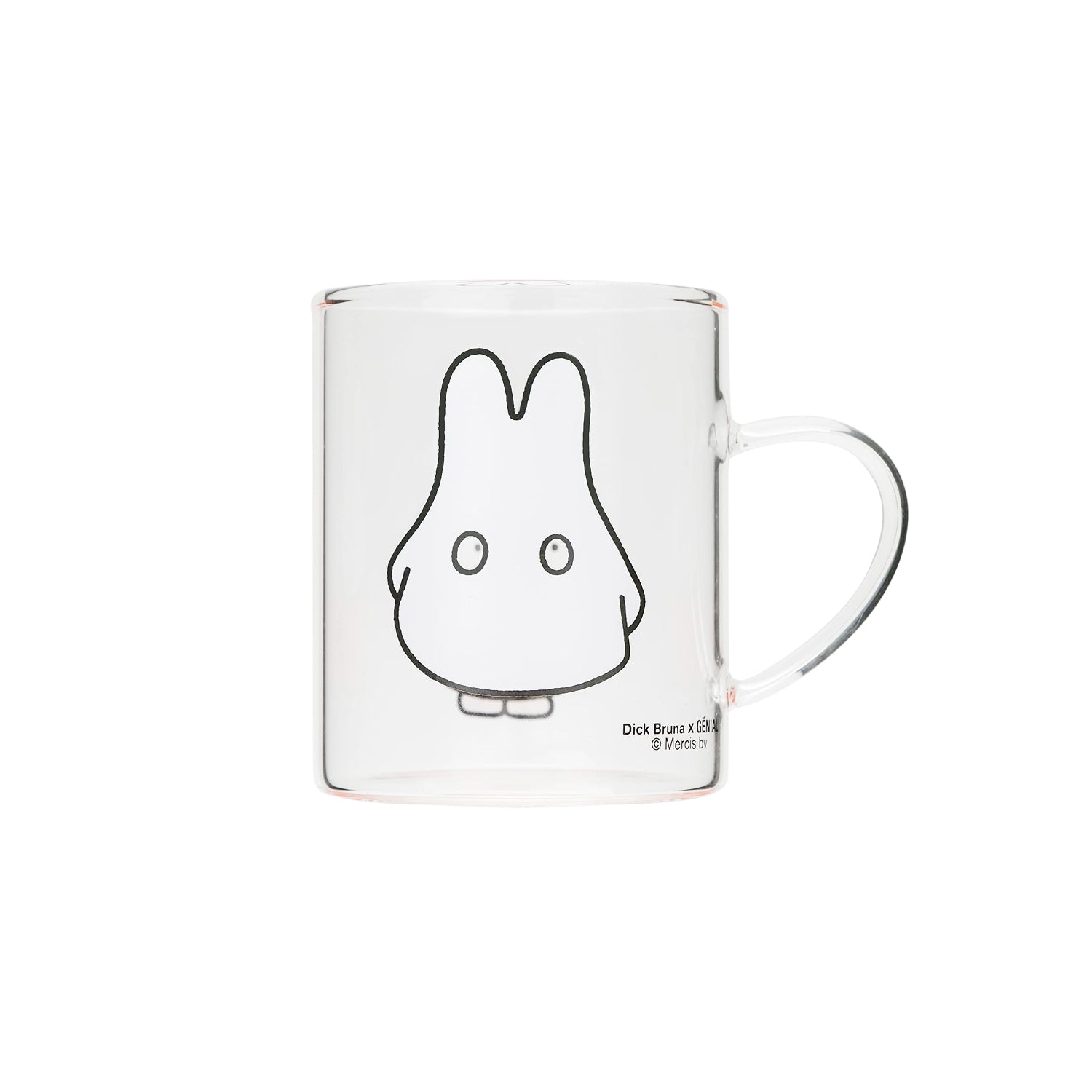 Ghost Miffy Heat Resistant Glass