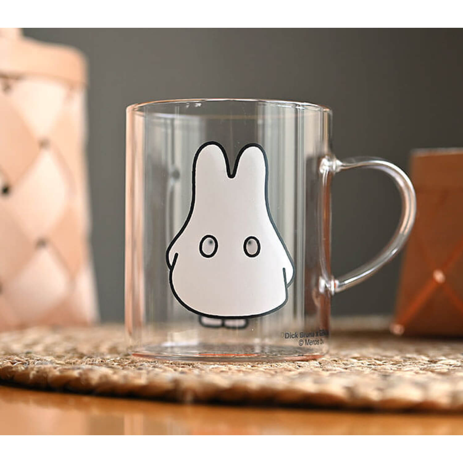Ghost Miffy Heat Resistant Glass