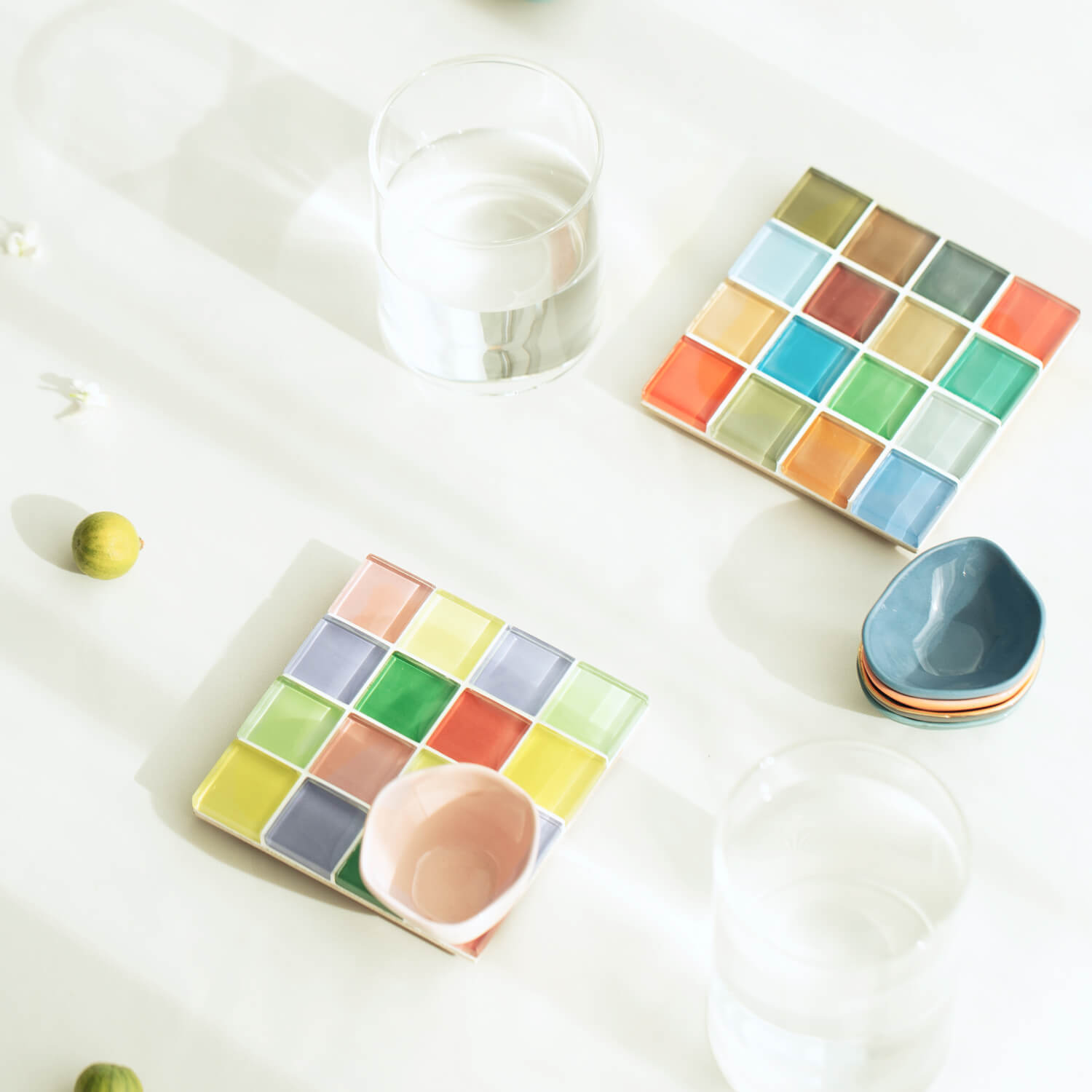 Glass Tile Coaster