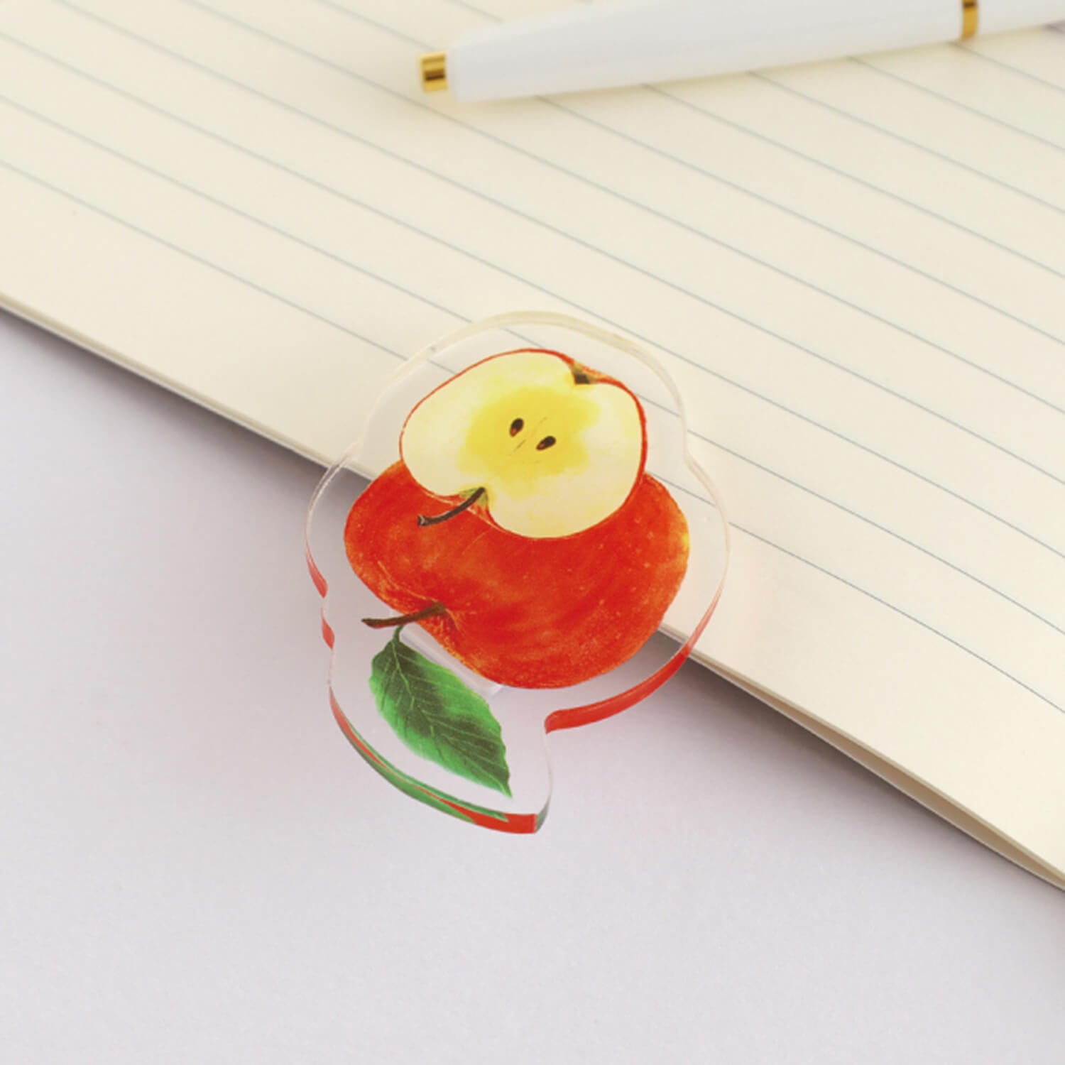 Green Flash Acrylic Clip - Apple