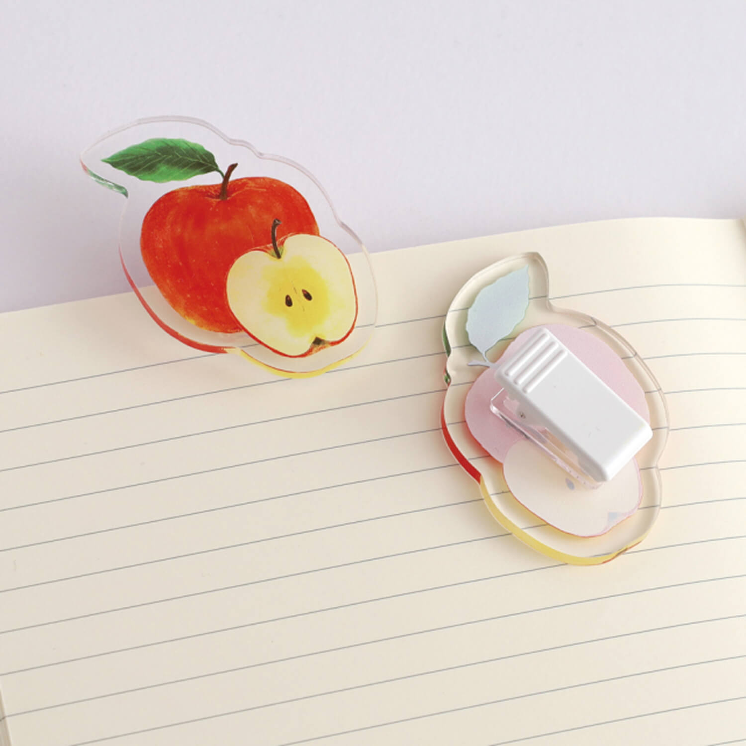 Green Flash Acrylic Clip - Apple