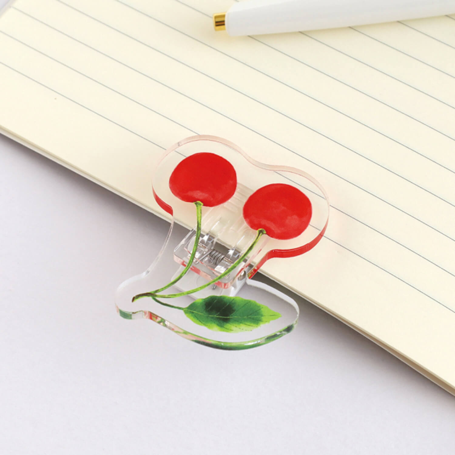 Green Flash Acrylic Clip - Cherry