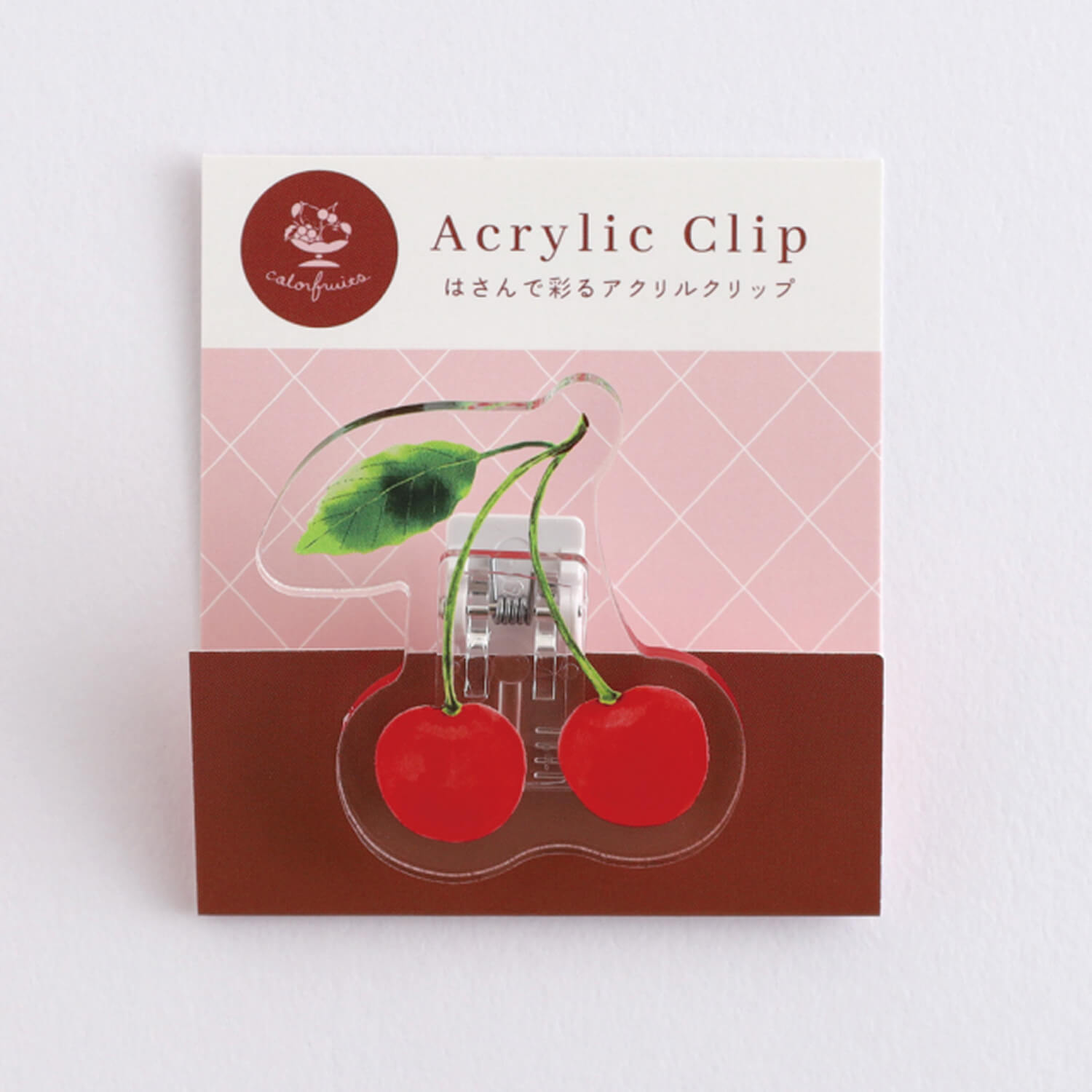 Green Flash Acrylic Clip - Cherry