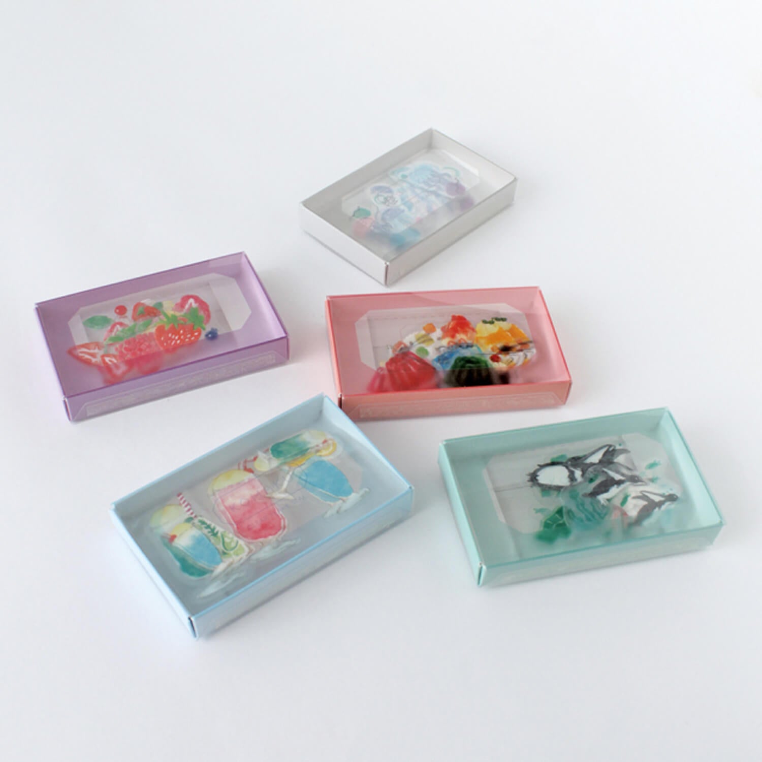 Green Flash Flake Sticker - Sweets