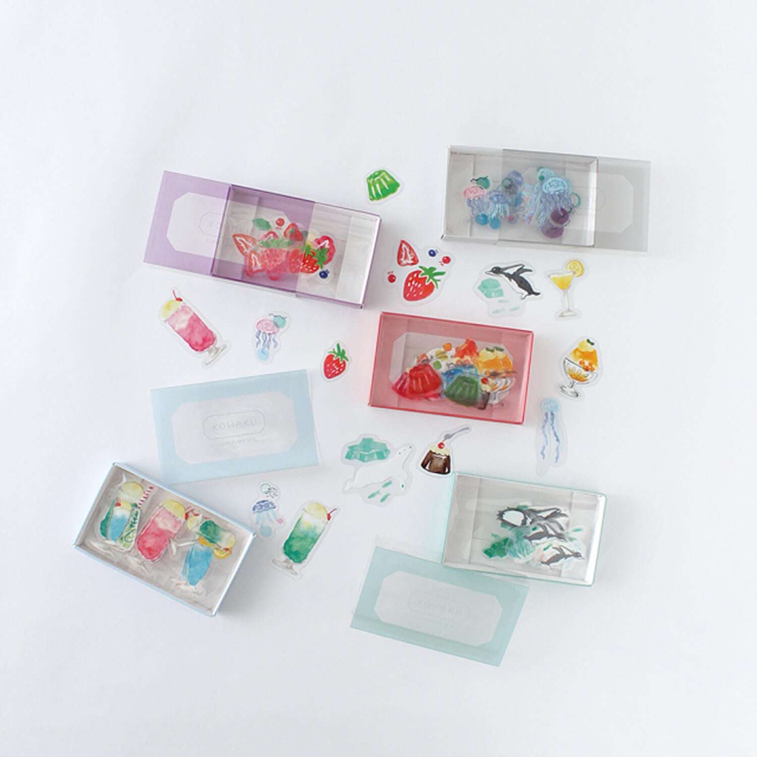 Green Flash Flake Sticker - Sweets