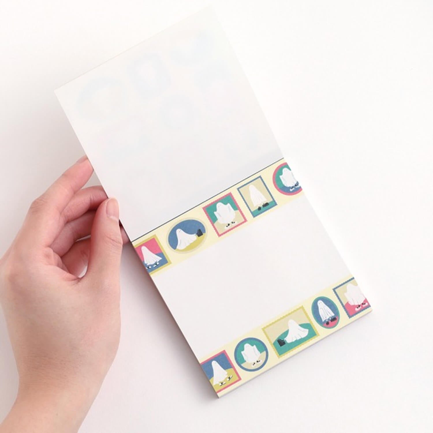 Green Flash Square Memo Pad - Flame