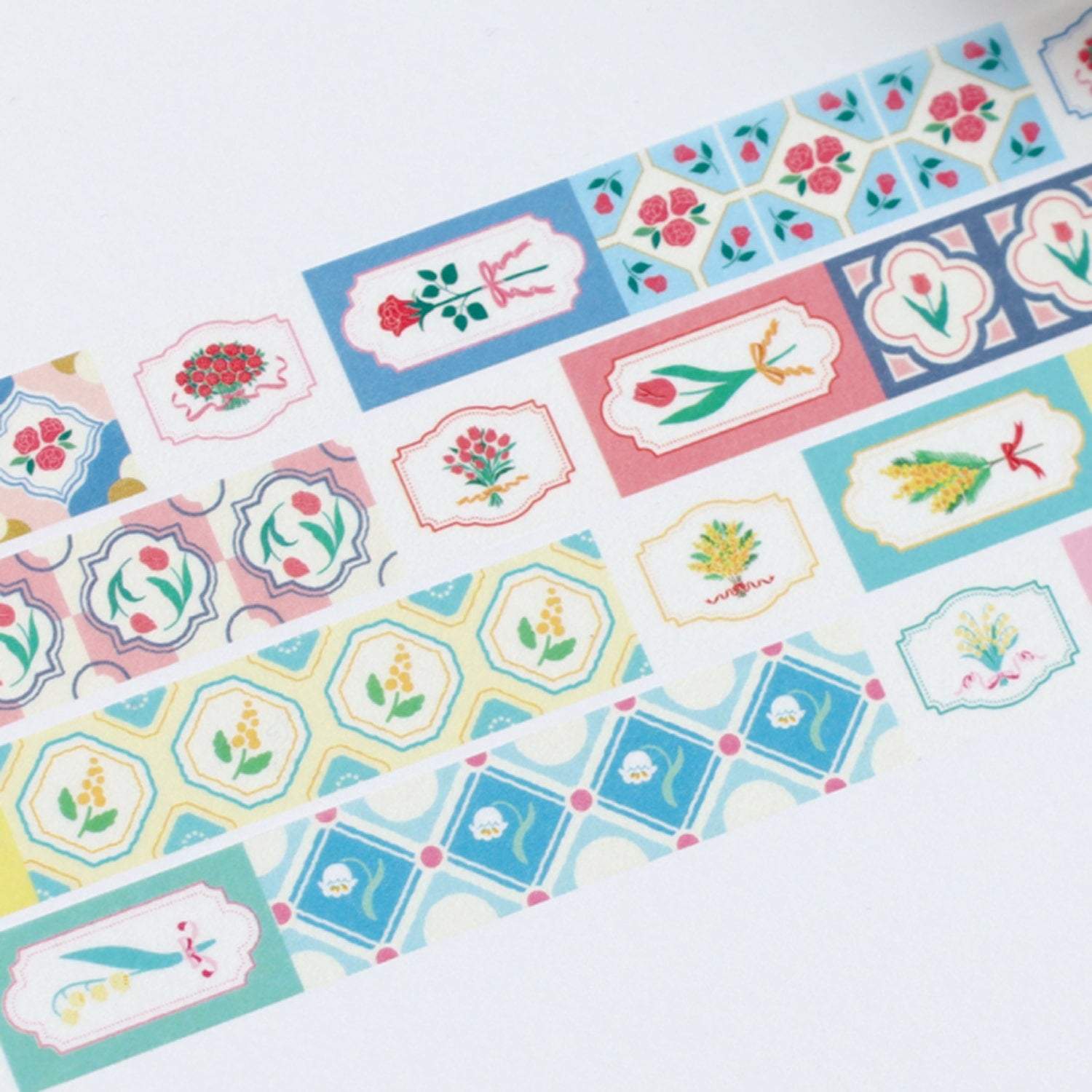 Green Flash Washi Tape - Lily of the Valley