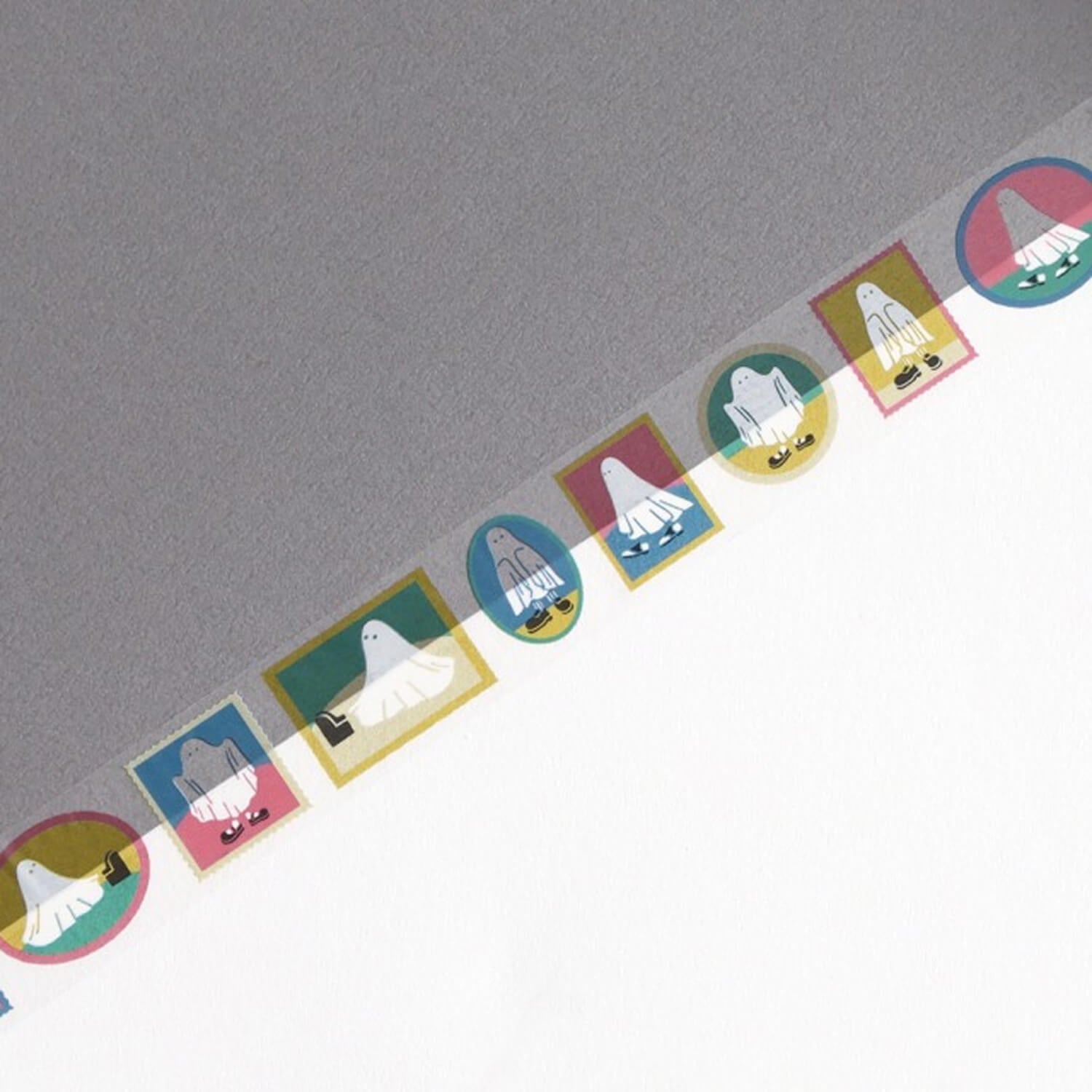Green Flash Wearing Shoes Ghost Clear Masking Tape - Flame