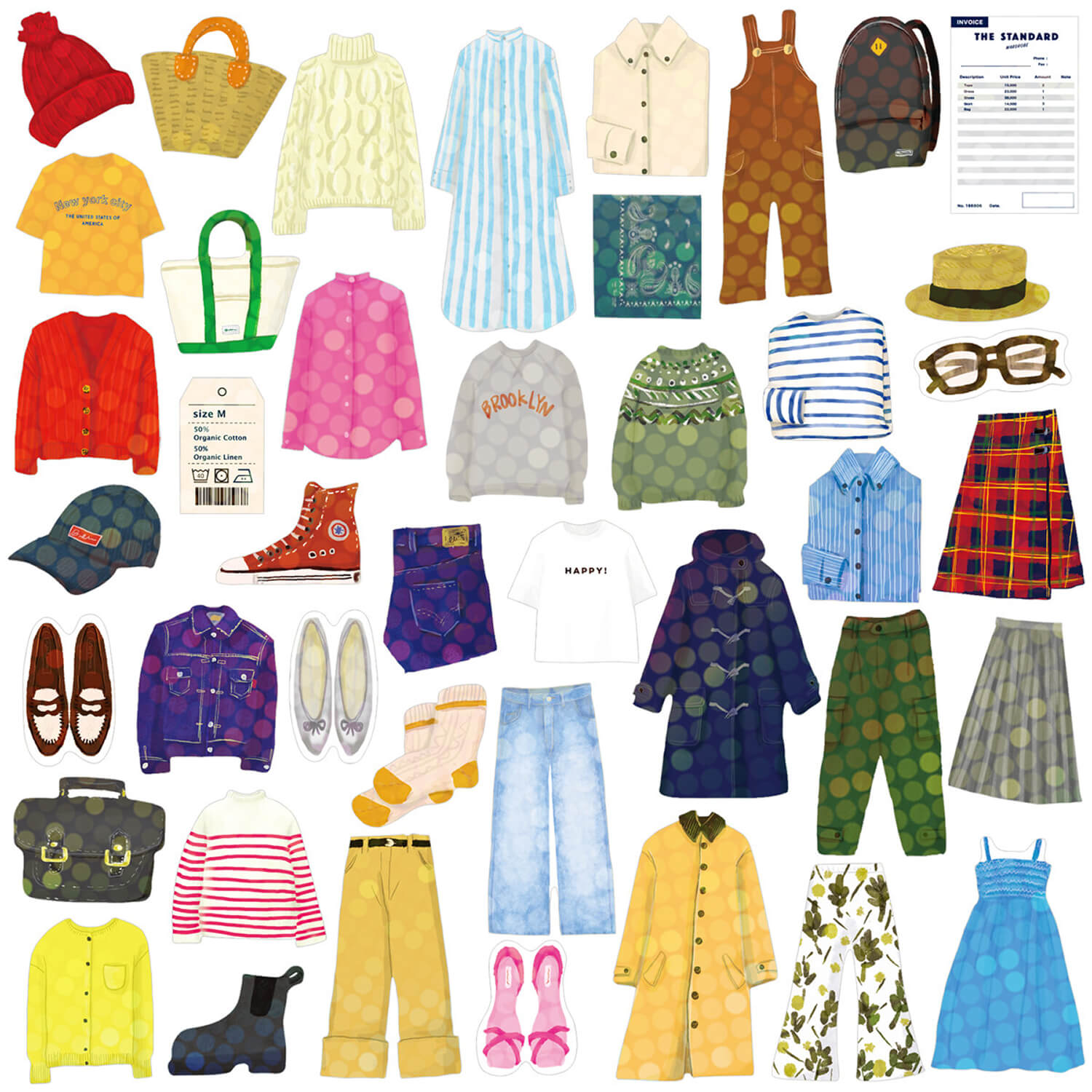 Greeting Life Decoration Haco Stickers – Fashion