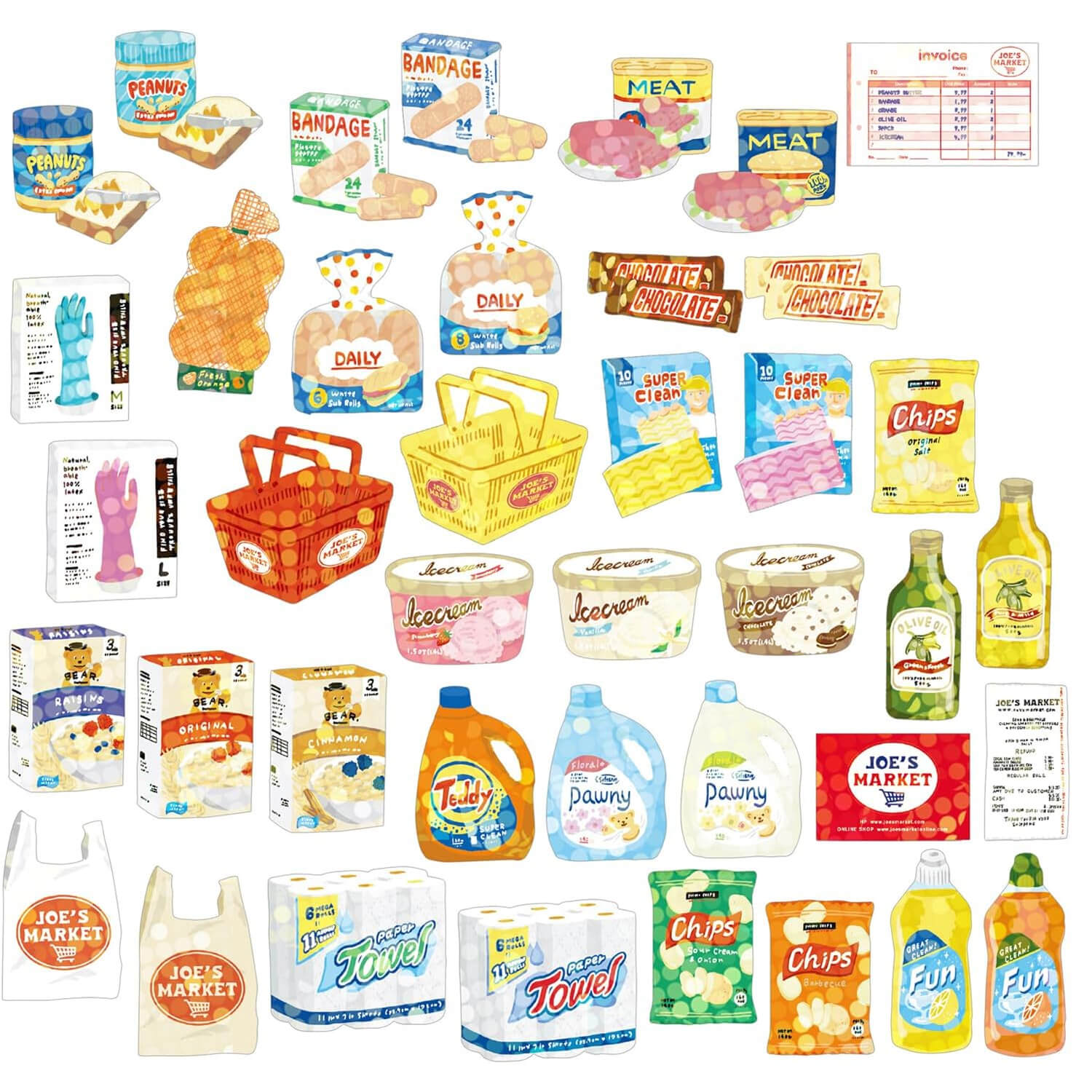 Greeting Life Hako Stickers – Joe's Market