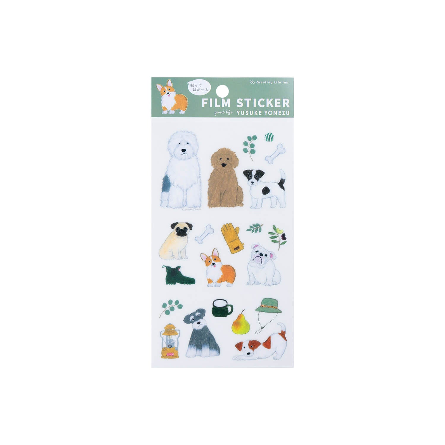 Greeting Life x Yusuke Yonezu Sticker Sheet – Dog