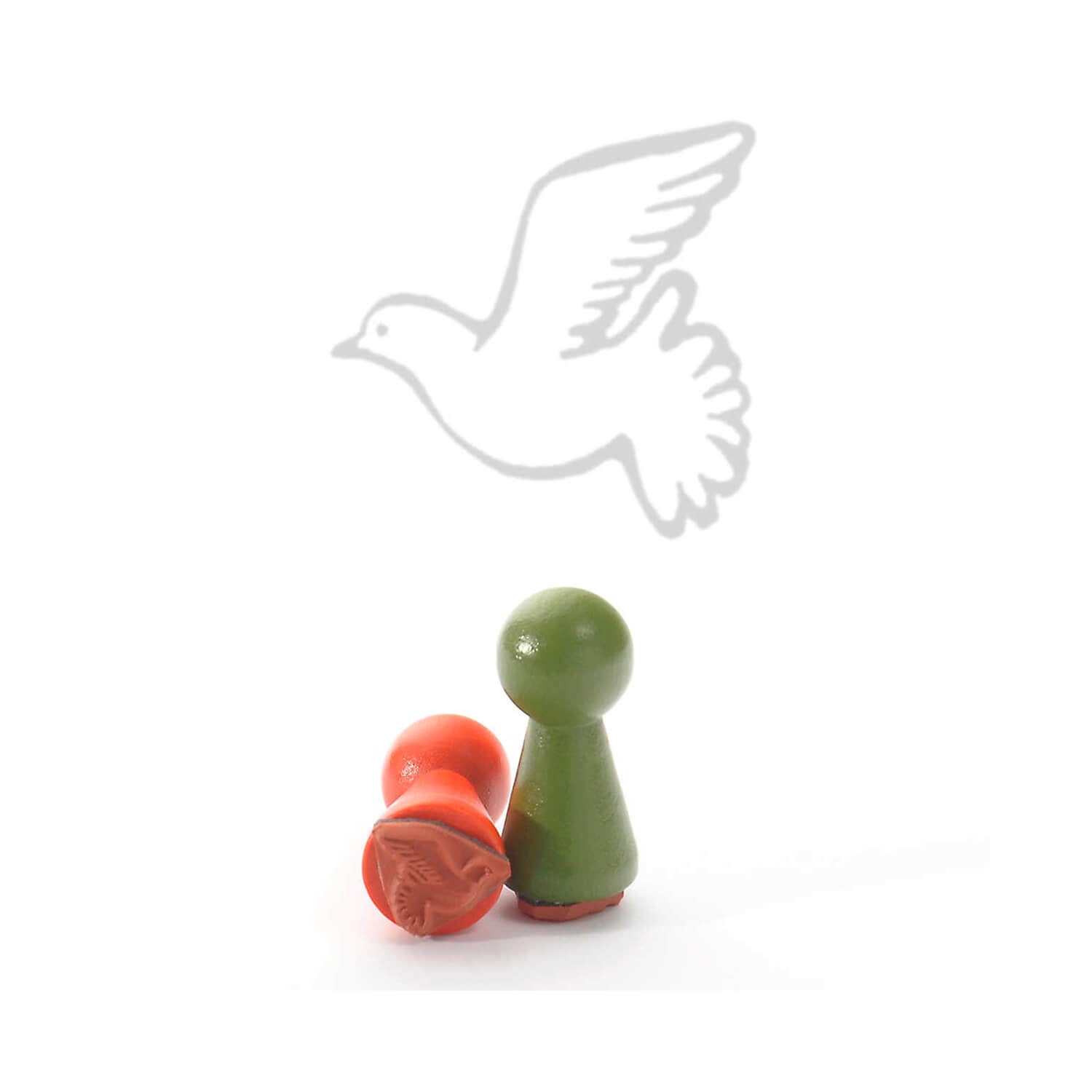 Heindesign Mini Rubber Stamp – Dove