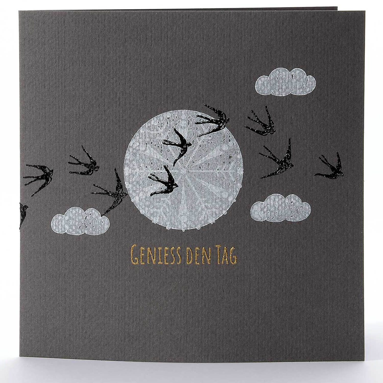 Heindesign Rubber Stamp – Five Swallows
