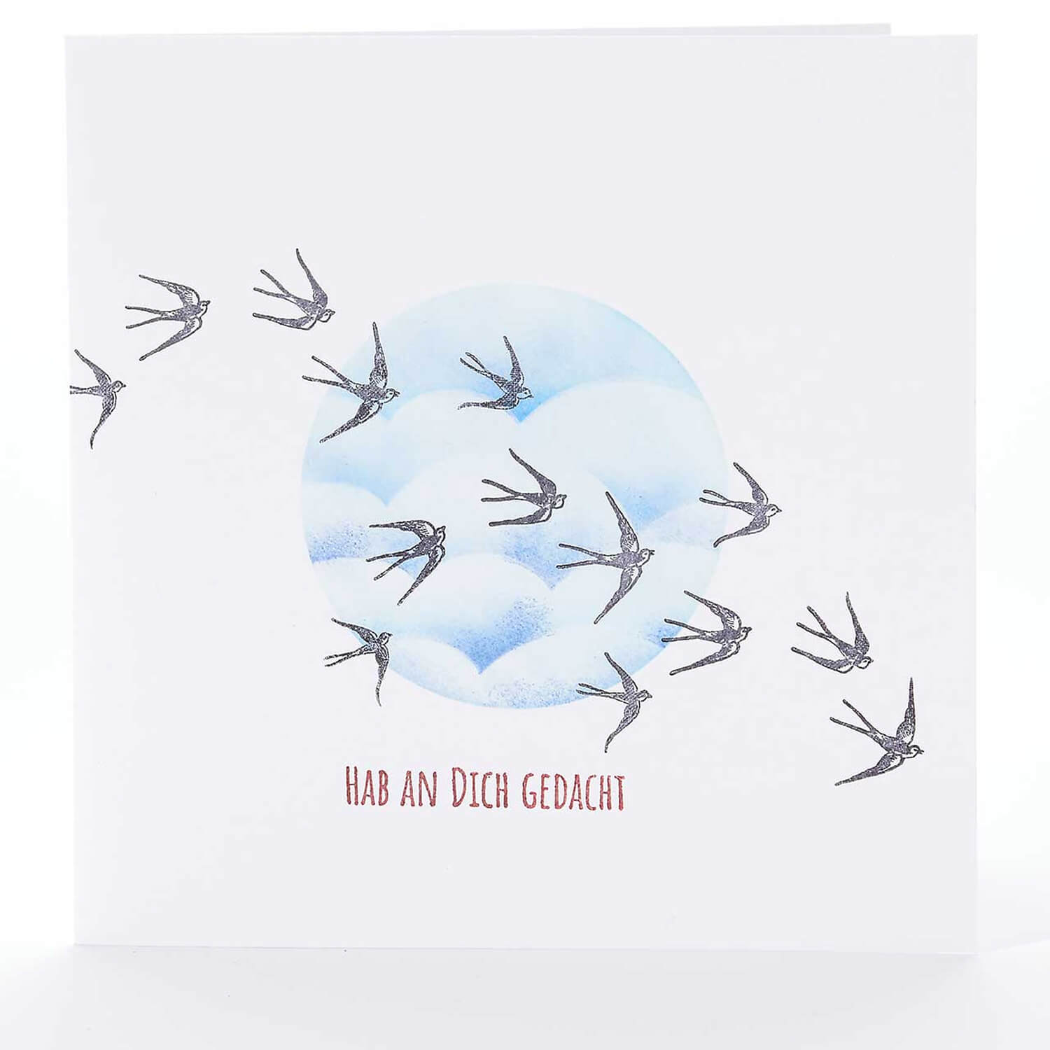 Heindesign Rubber Stamp – Five Swallows