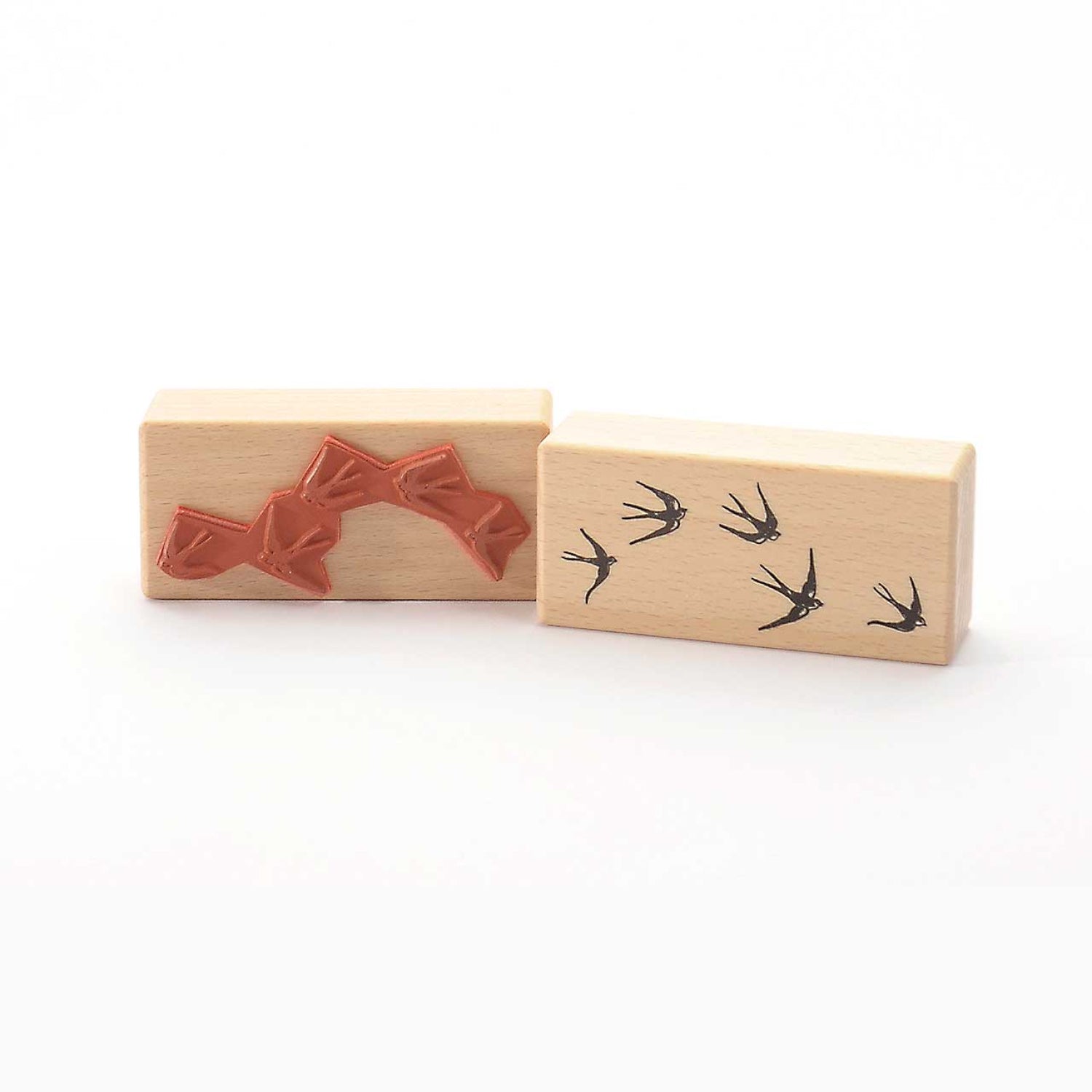 Heindesign Rubber Stamp – Five Swallows