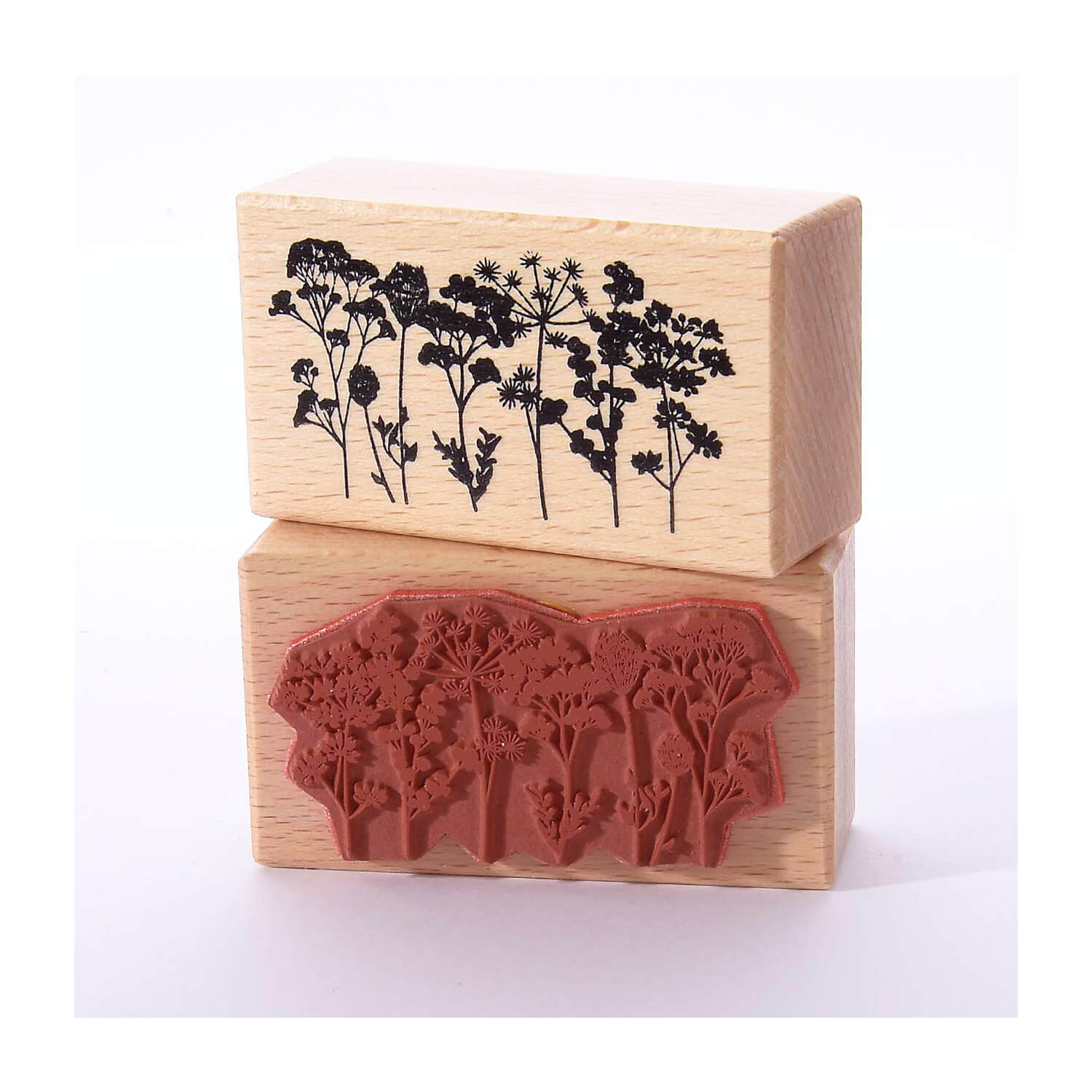 Heindesign Rubber Stamp – Meadow Herbs