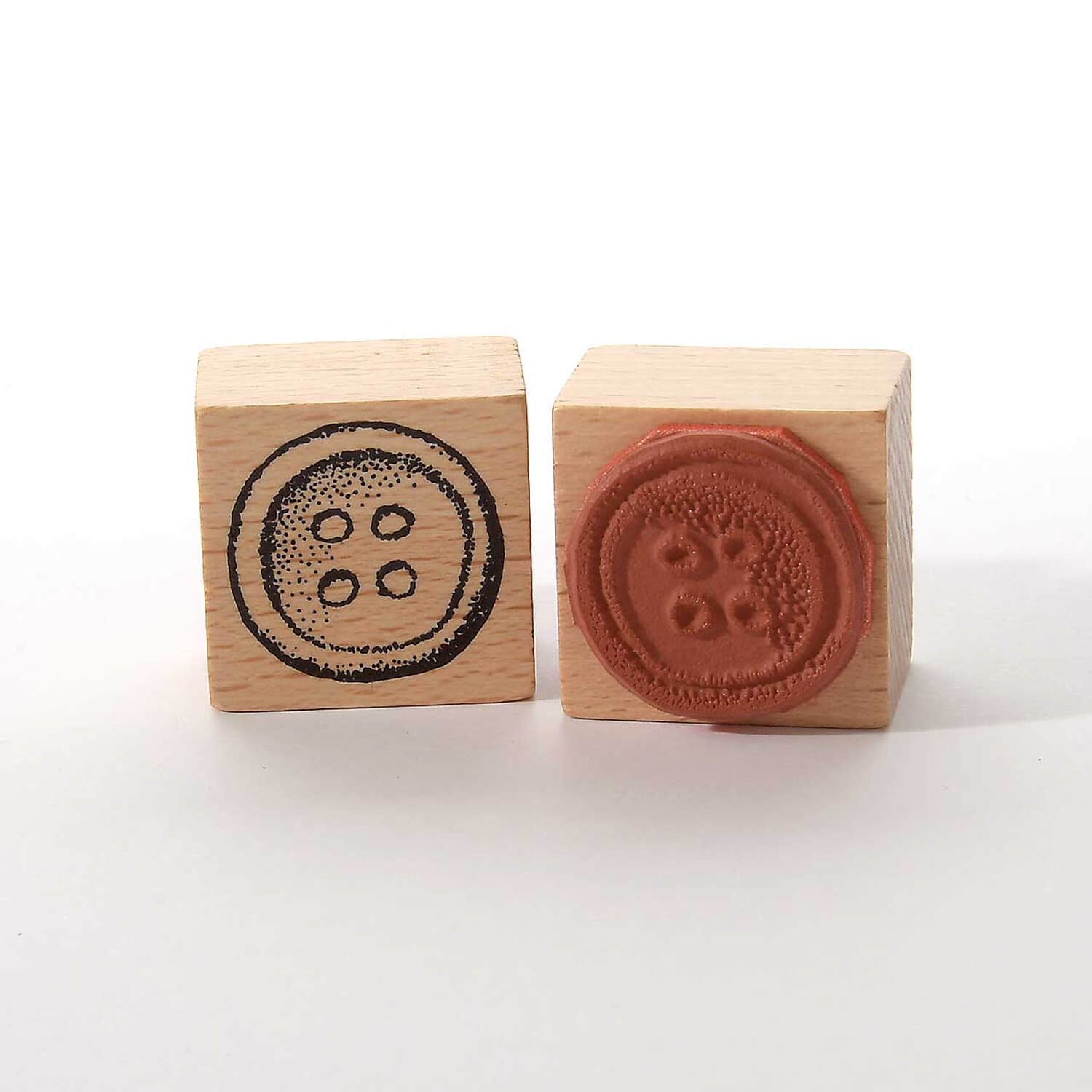 Heindesign Small Rubber Stamp – Button