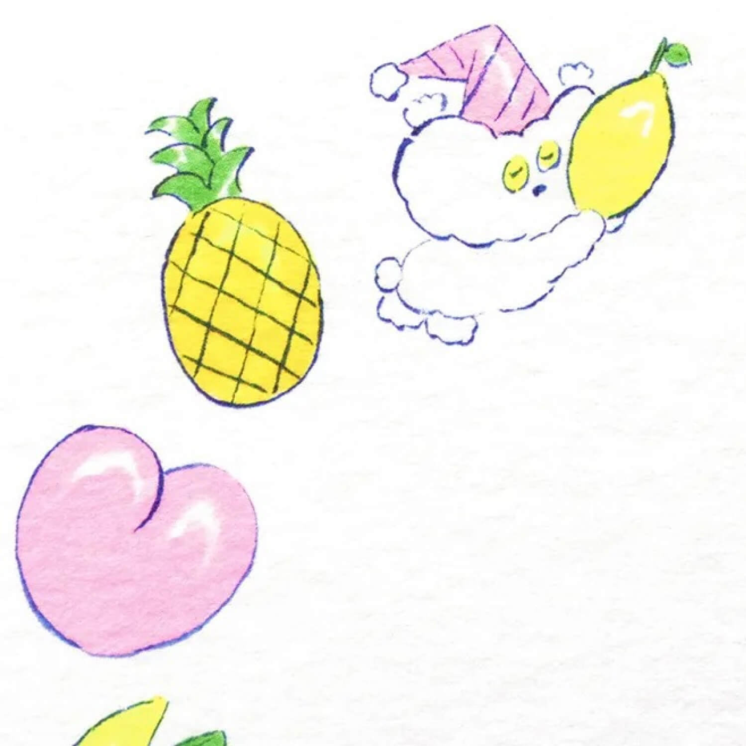 Heisuke Kitazawa Letter Pad – Fruits
