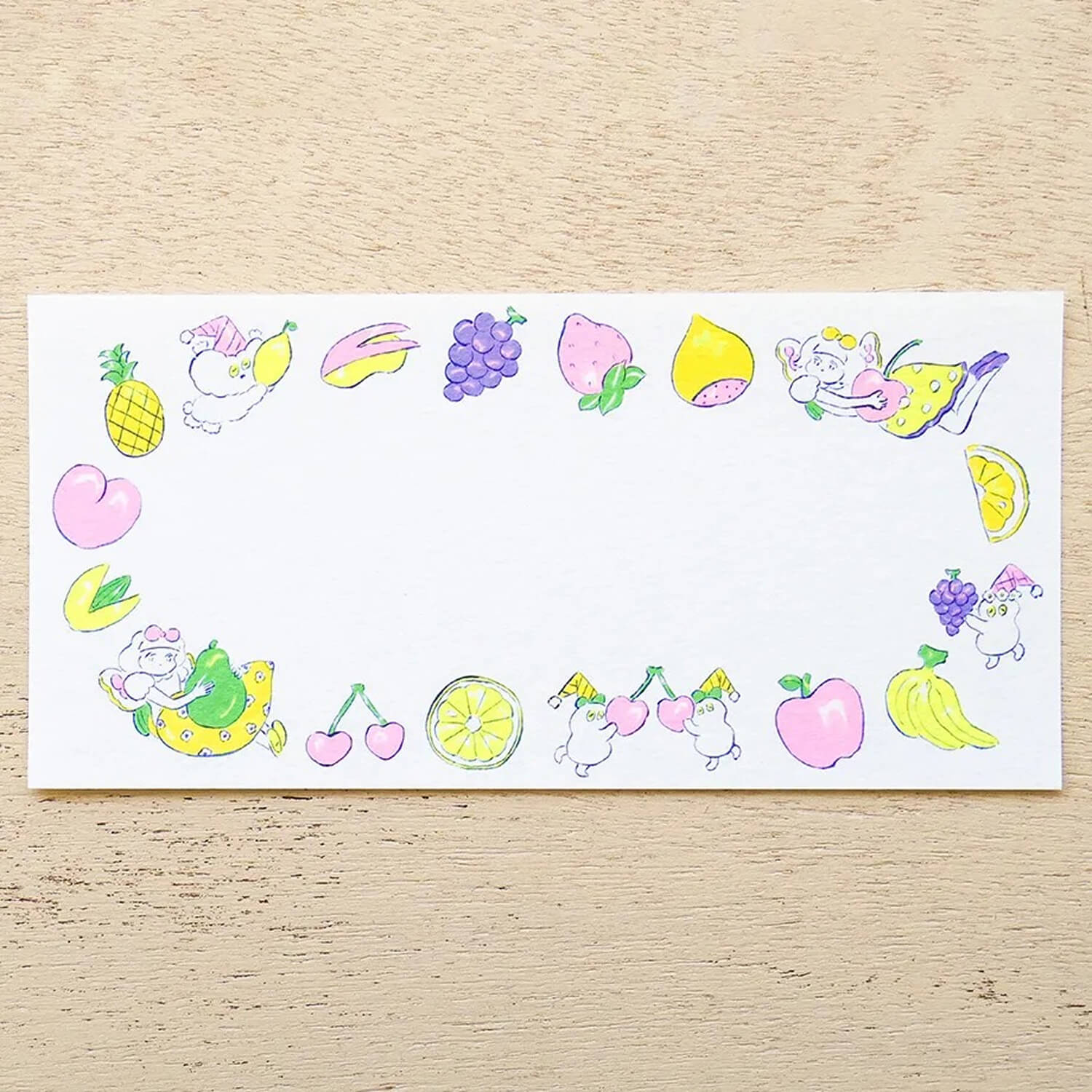 Heisuke Kitazawa Letter Pad – Fruits