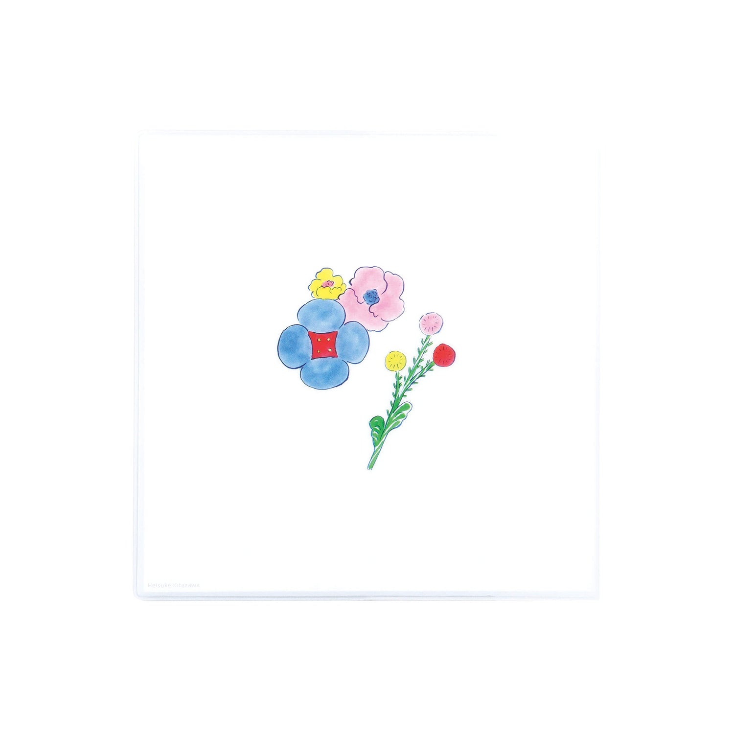 Hitotoki Note Square Size – Soft Cover – My Garden