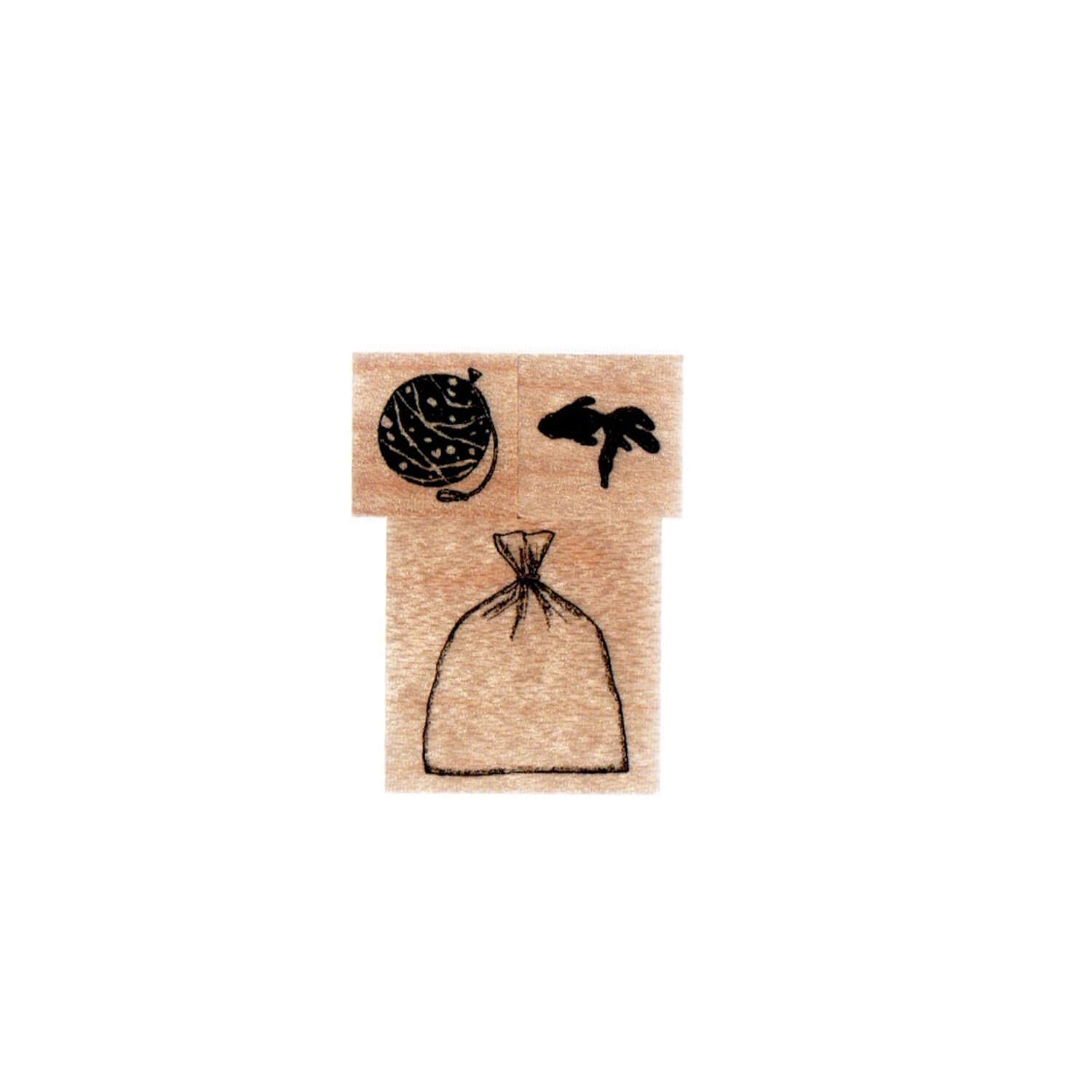 Horime Tougei Stamp Set – Goldfish Festival (set of 3)