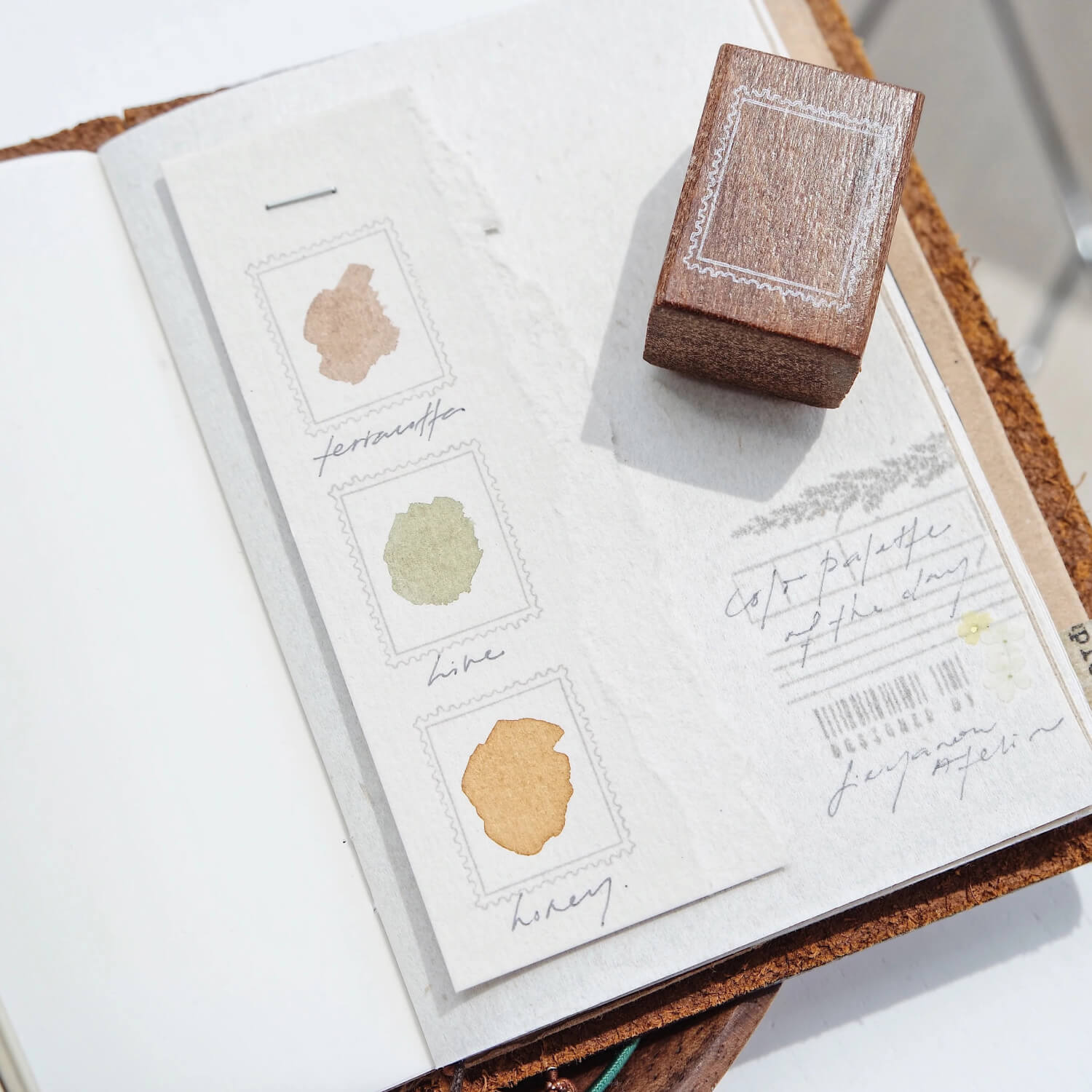 Jieyanow Atelier Frames I Rubber Stamp