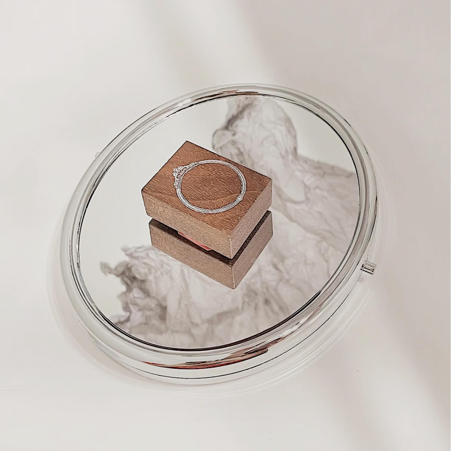 Jieyanow Atelier Mirror Mirror on the Wall Rubber Stamp