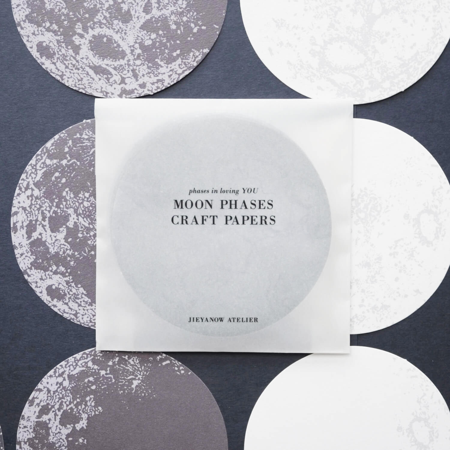 Jieyanow Atelier Phases to Loving YOU Craft Papers