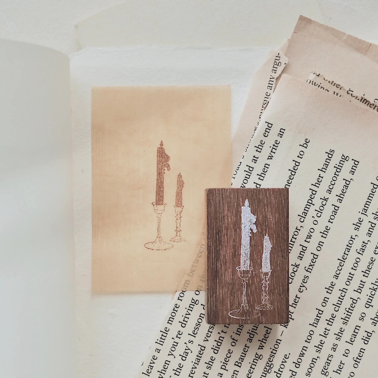 Jieyanow Atelier Slow Living Rubber Stamp