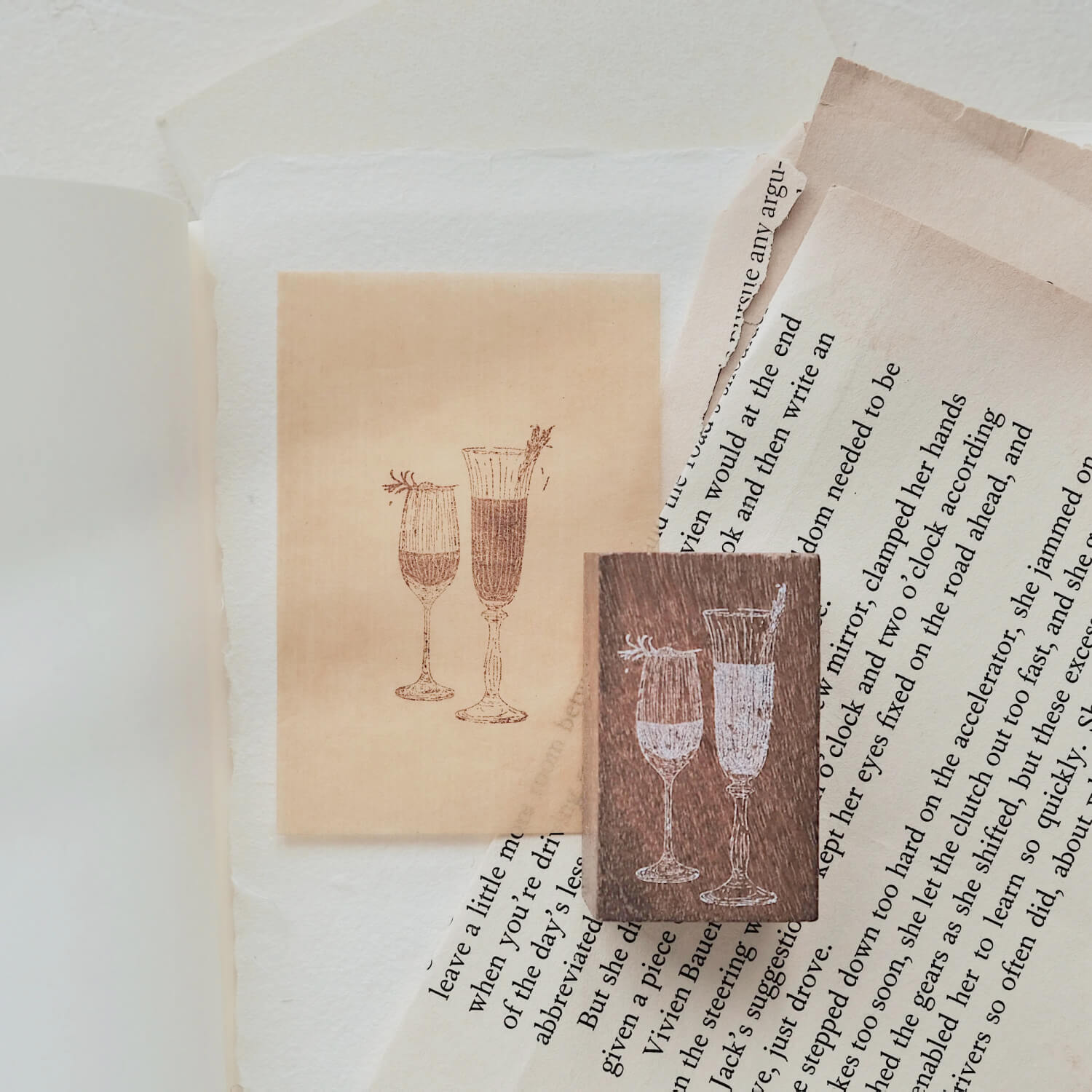 Jieyanow Atelier Slow Living Rubber Stamp