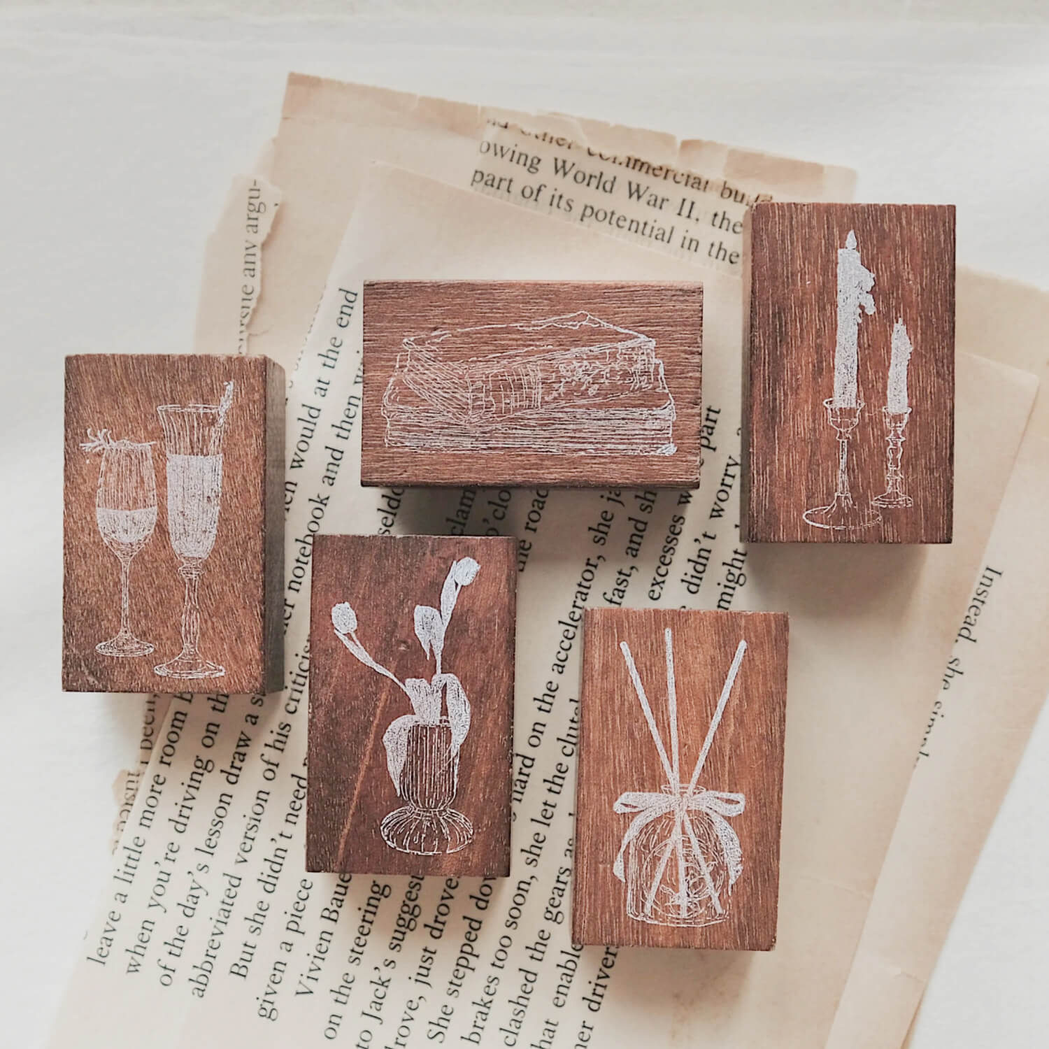 Jieyanow Atelier Slow Living Rubber Stamp